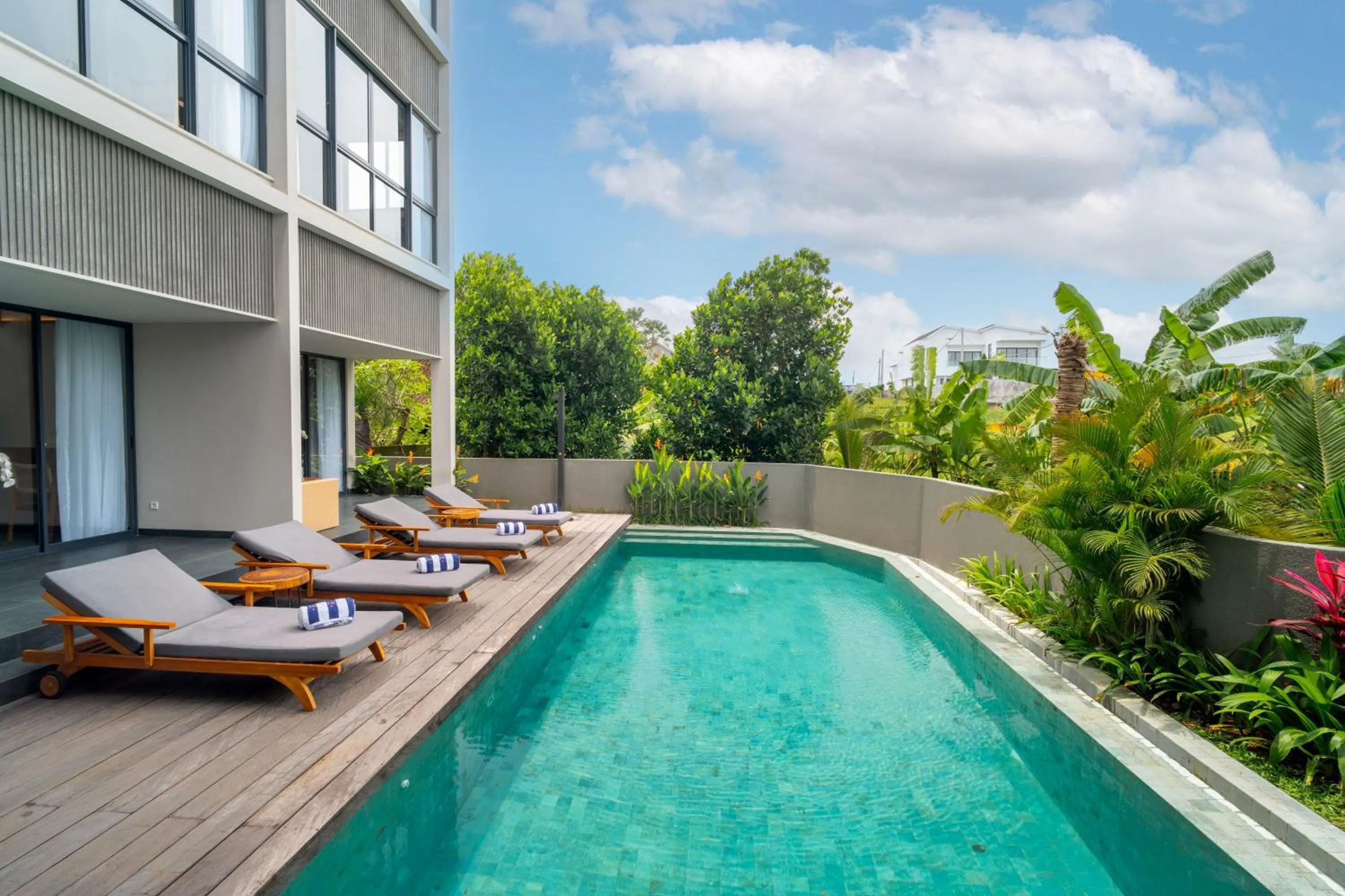 Swimming pool in The Line Canggu