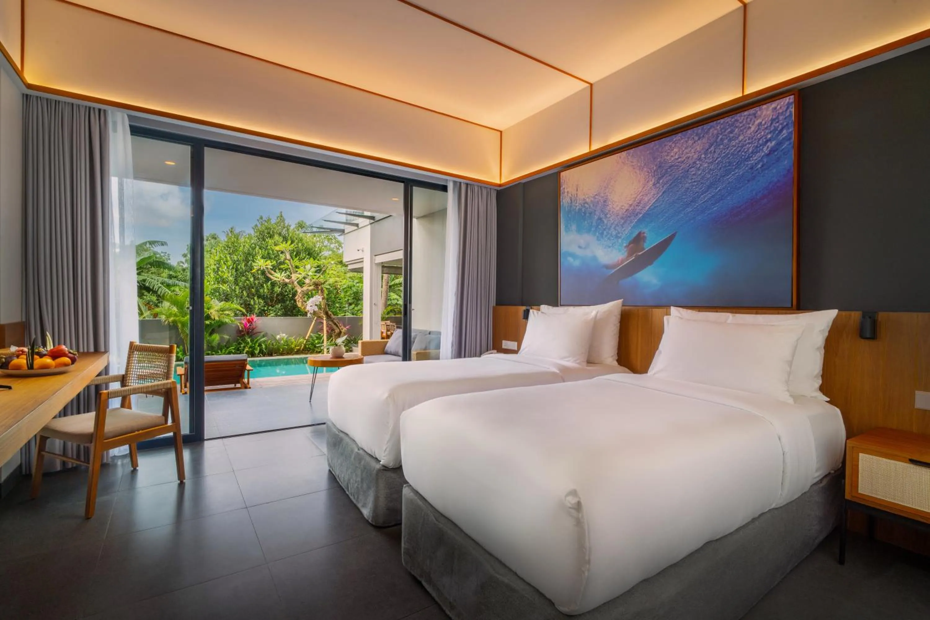 Bedroom, Bed in The Line Canggu