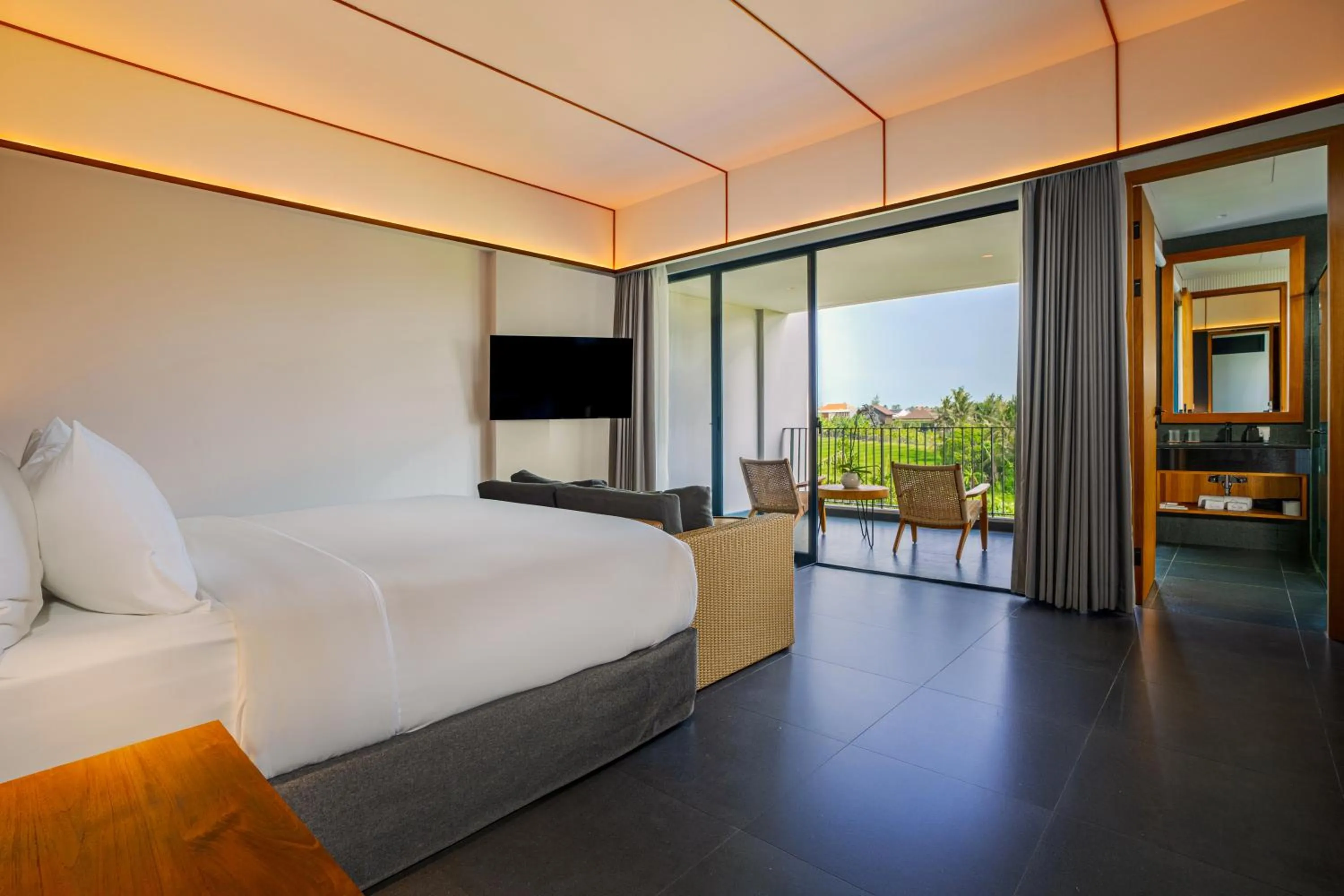Bedroom, Bed in The Line Canggu