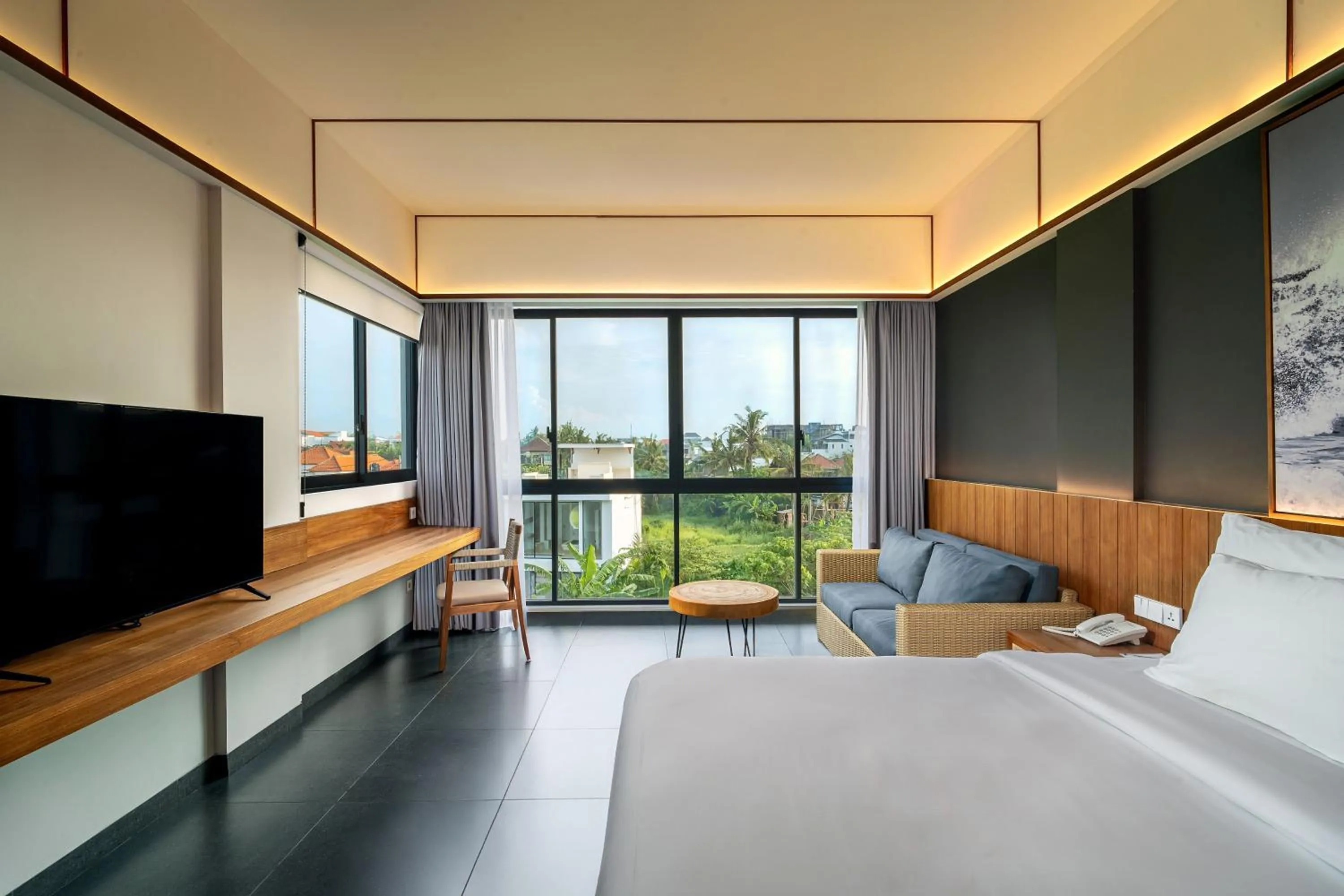 Bedroom, Bed in The Line Canggu