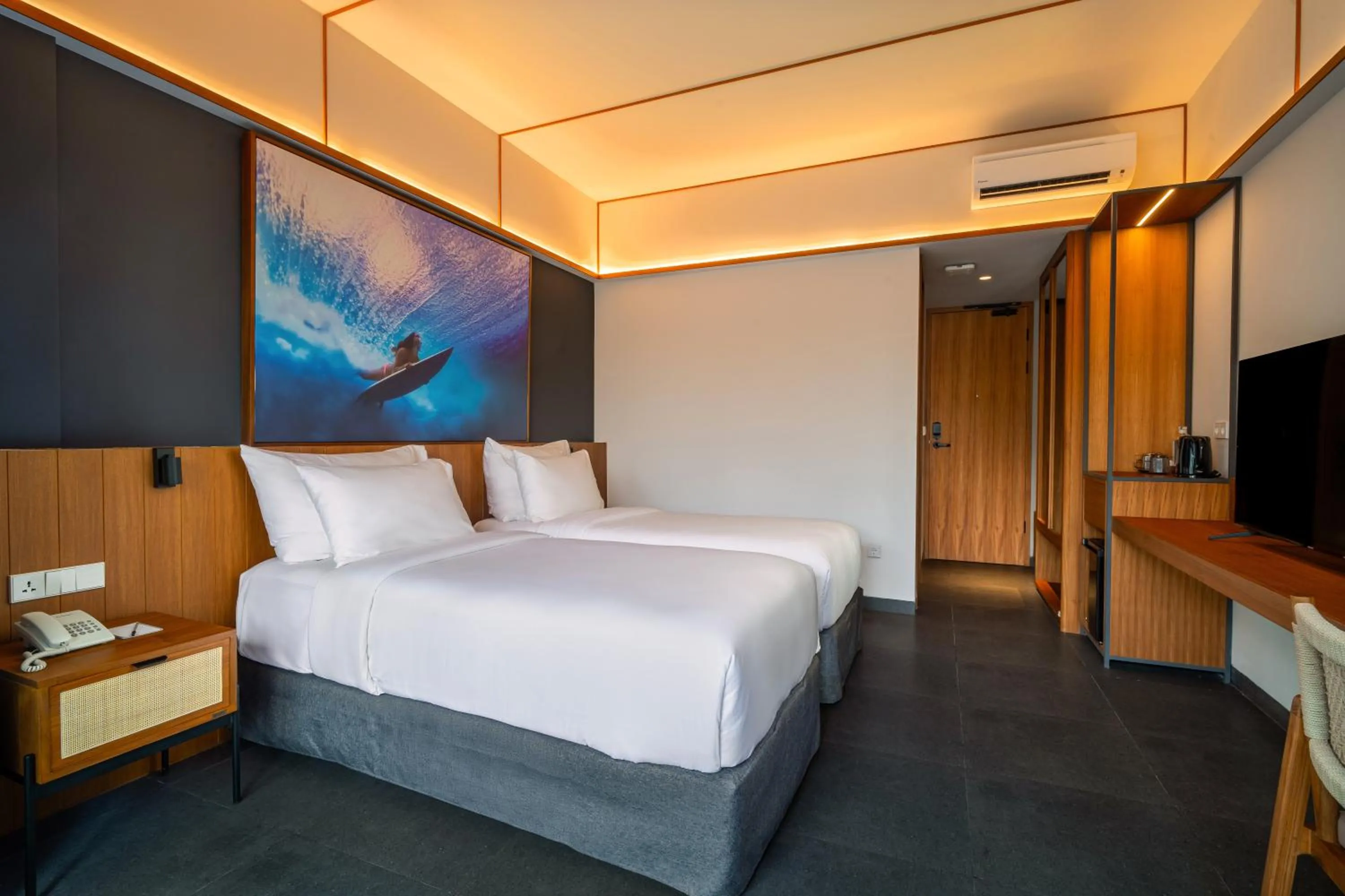 Bedroom, Bed in The Line Canggu