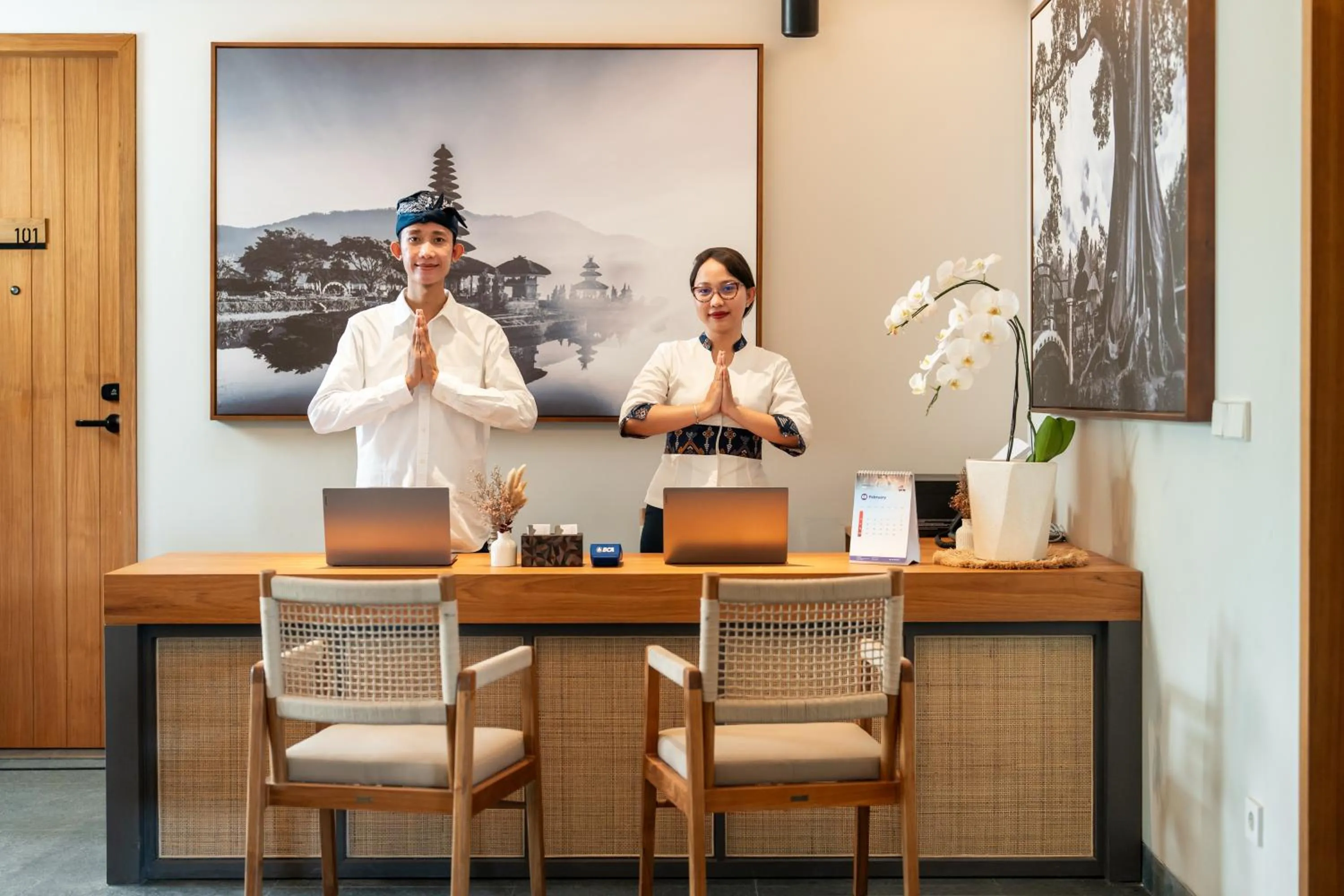 Lobby or reception in The Line Canggu