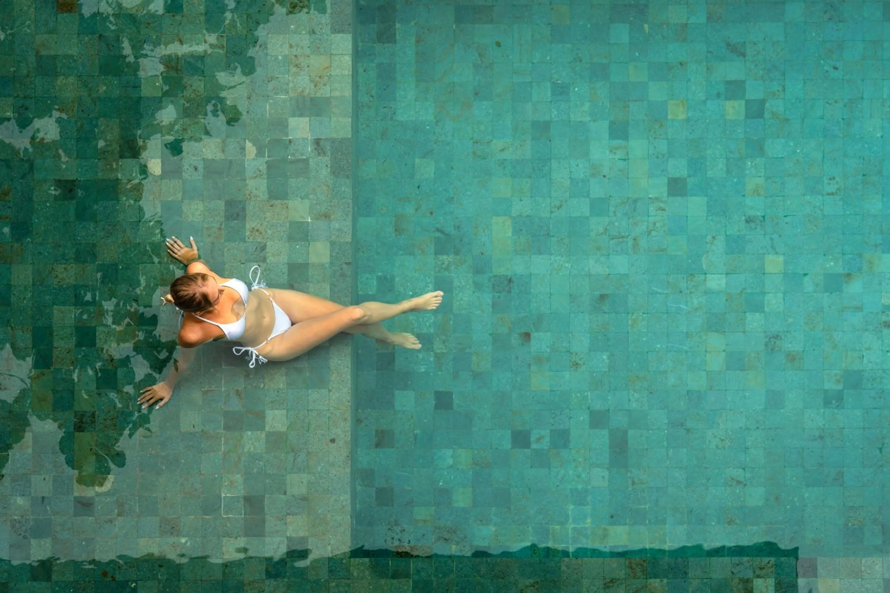 Swimming pool in The Line Canggu