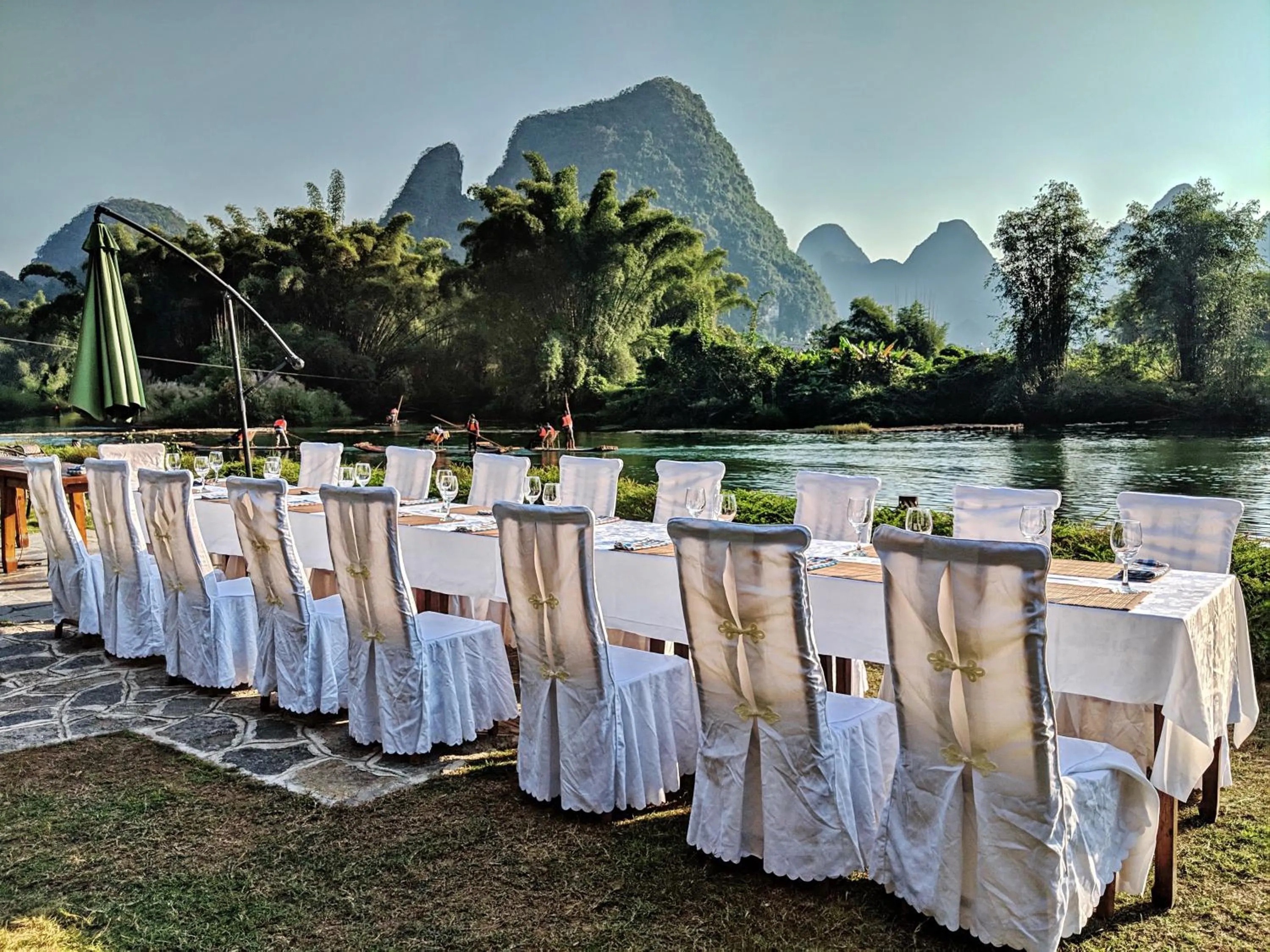 Food and drinks in Yangshuo Mountain Retreat