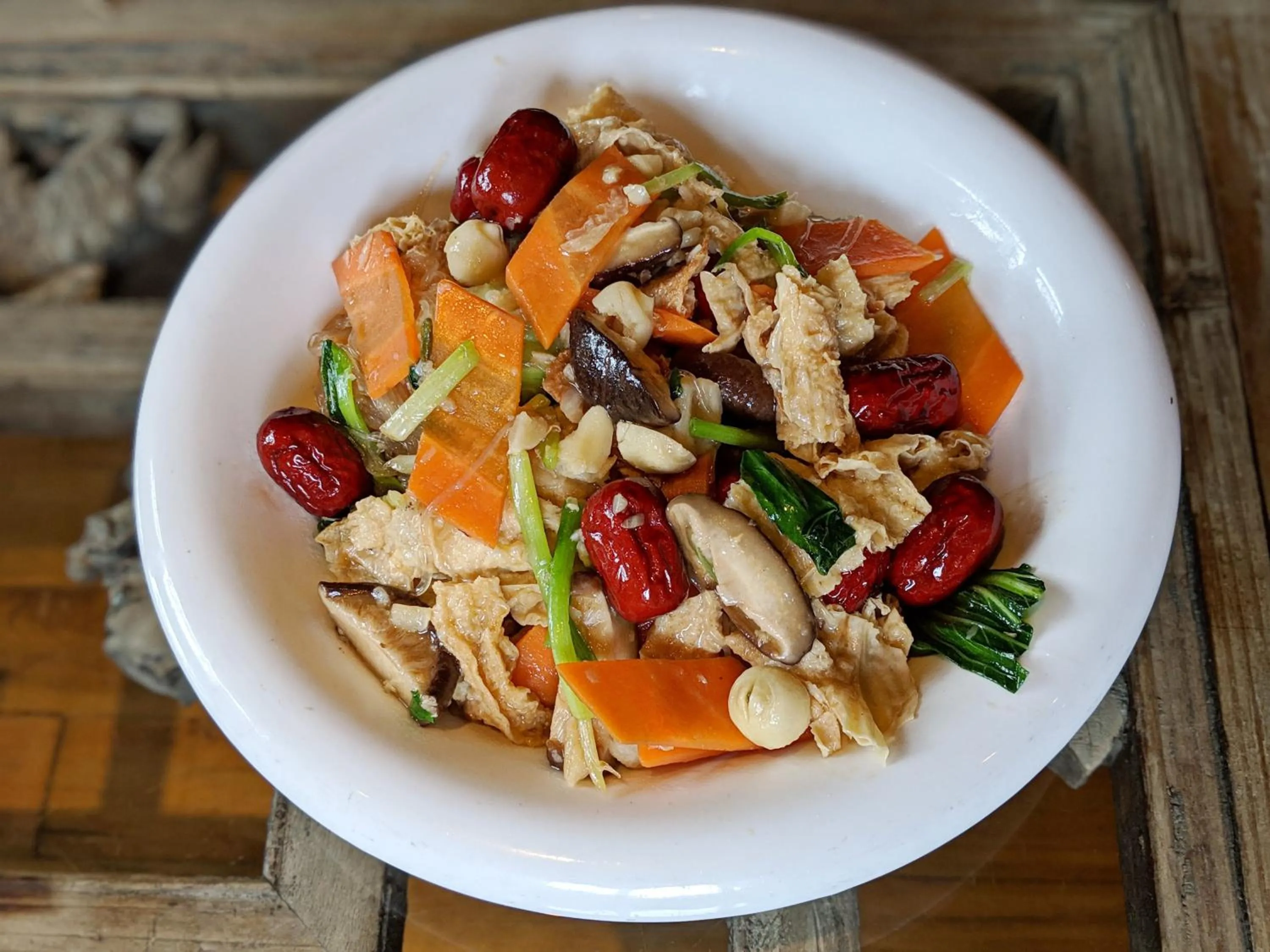 Food close-up in Yangshuo Mountain Retreat