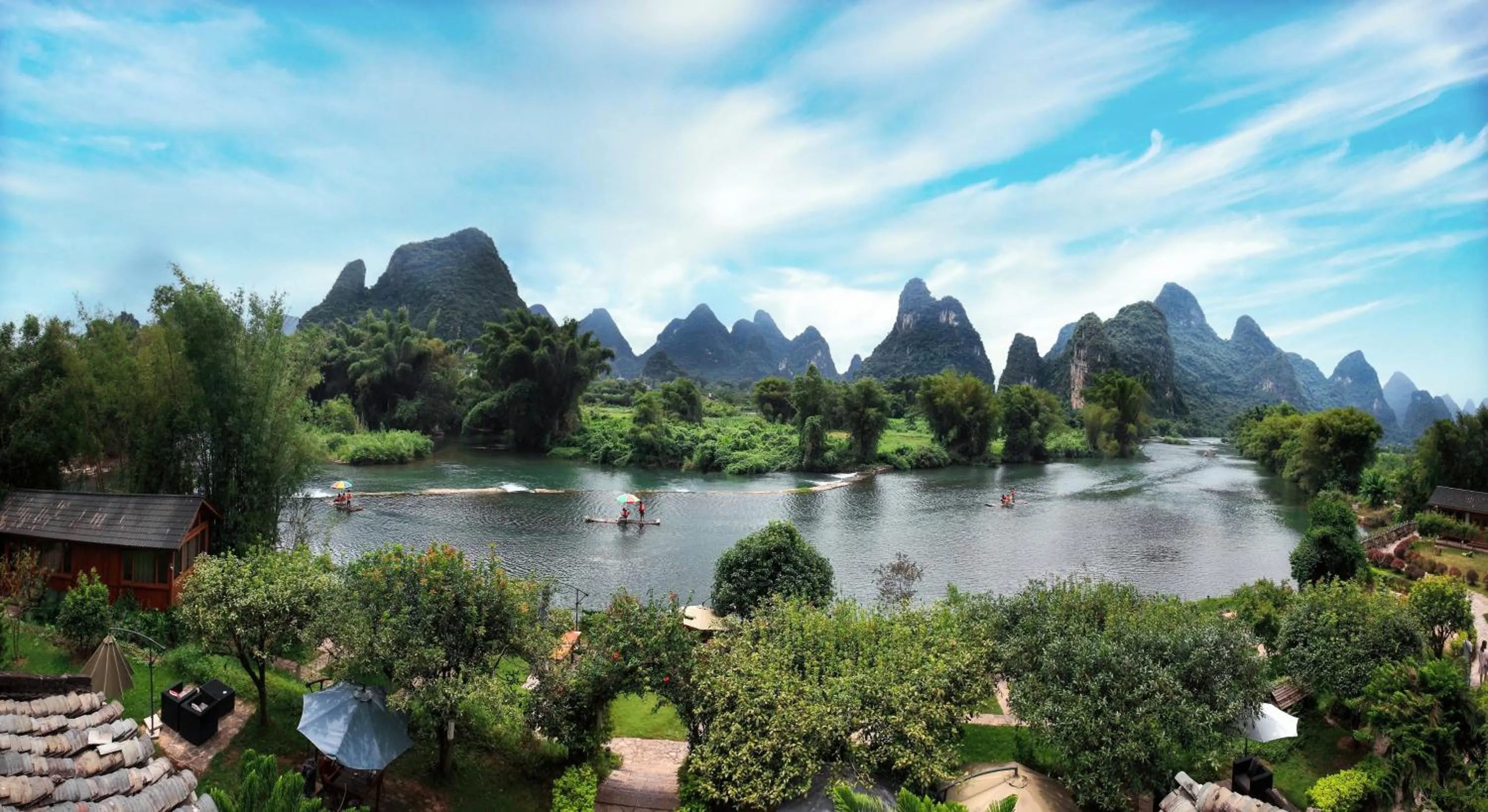 View (from property/room) in Yangshuo Mountain Retreat