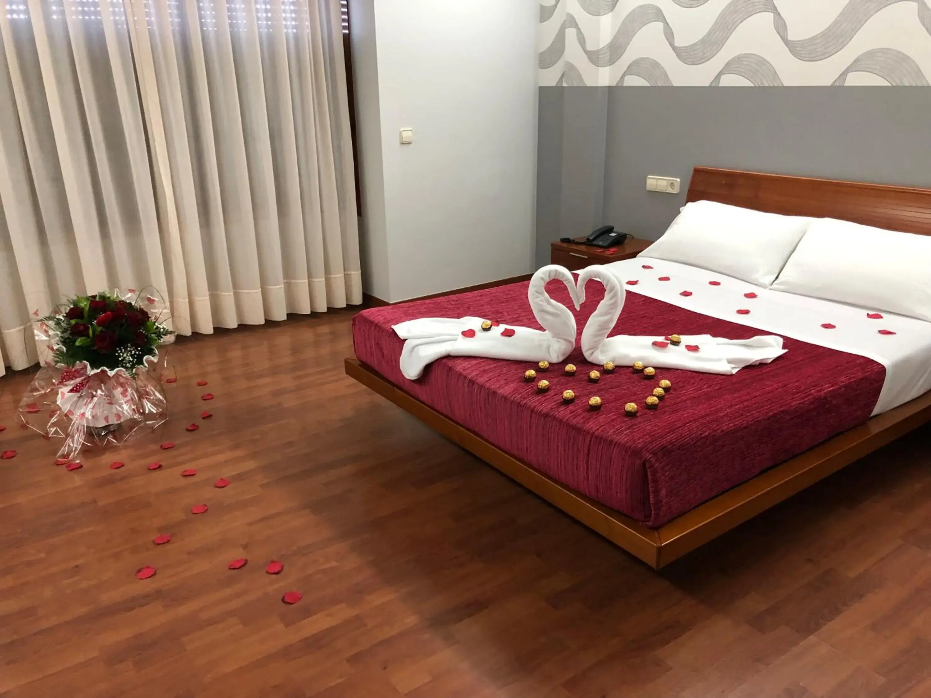 Deluxe Double Room with Side Sea View in Motel Abalo Deluxe Double Room with Side Sea View in Motel Abalo