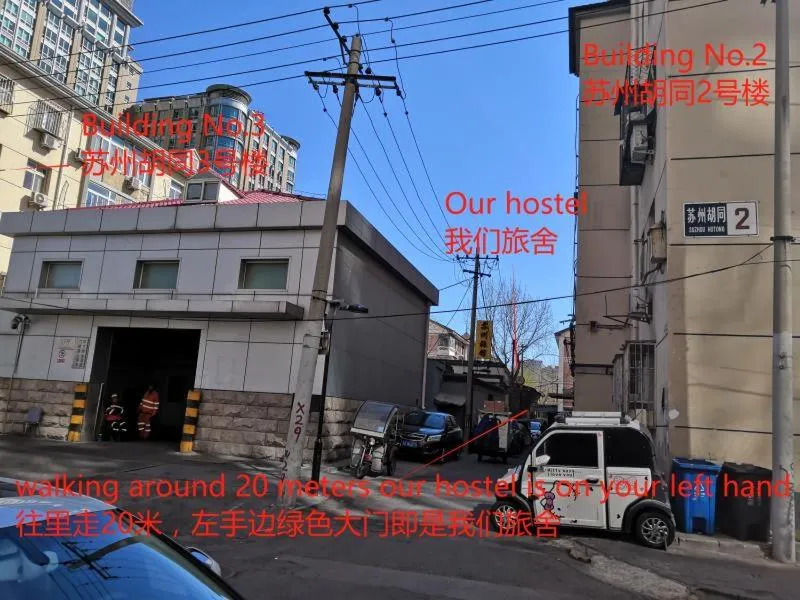 Location in Peking Station Hostel