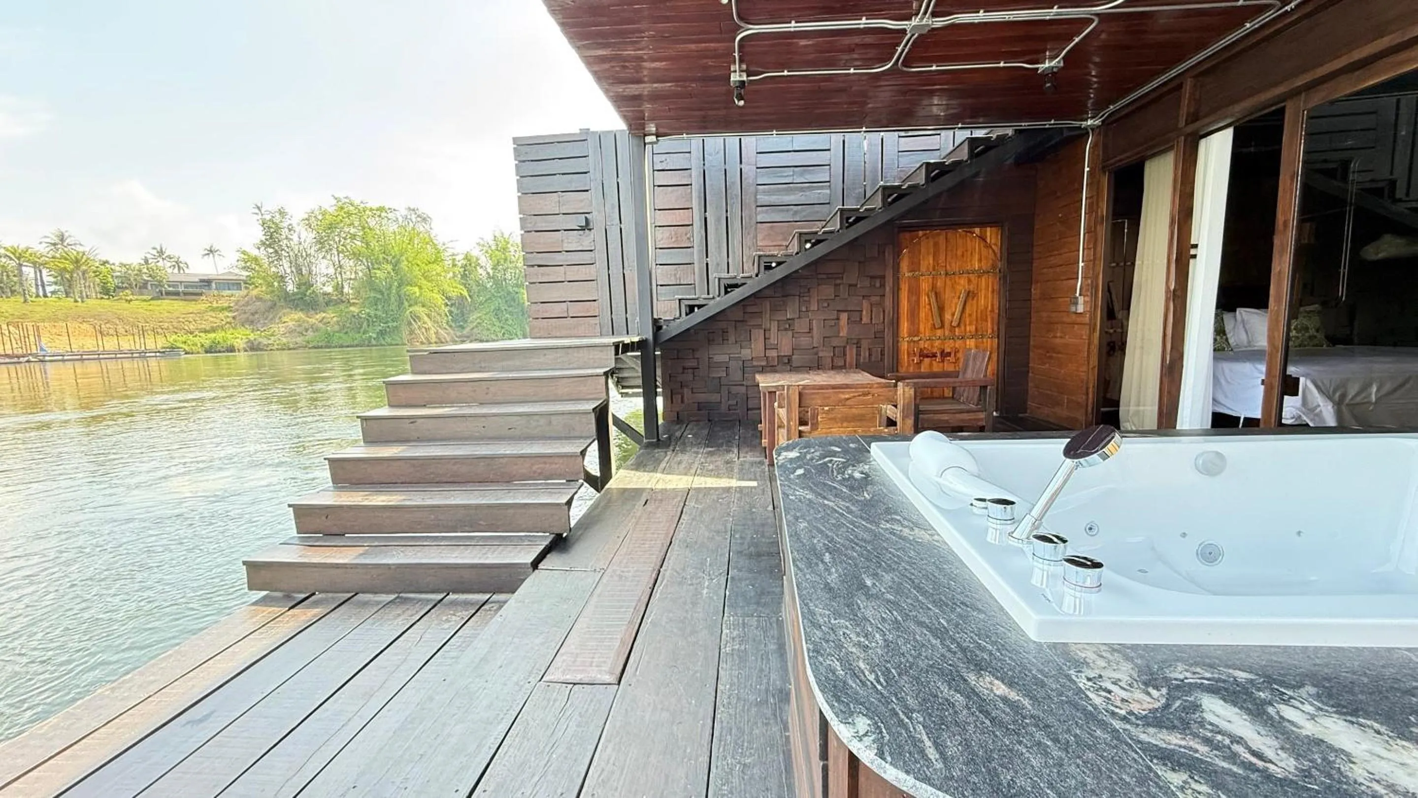 River view in Kawarin River Exclusive Hotel & Resort