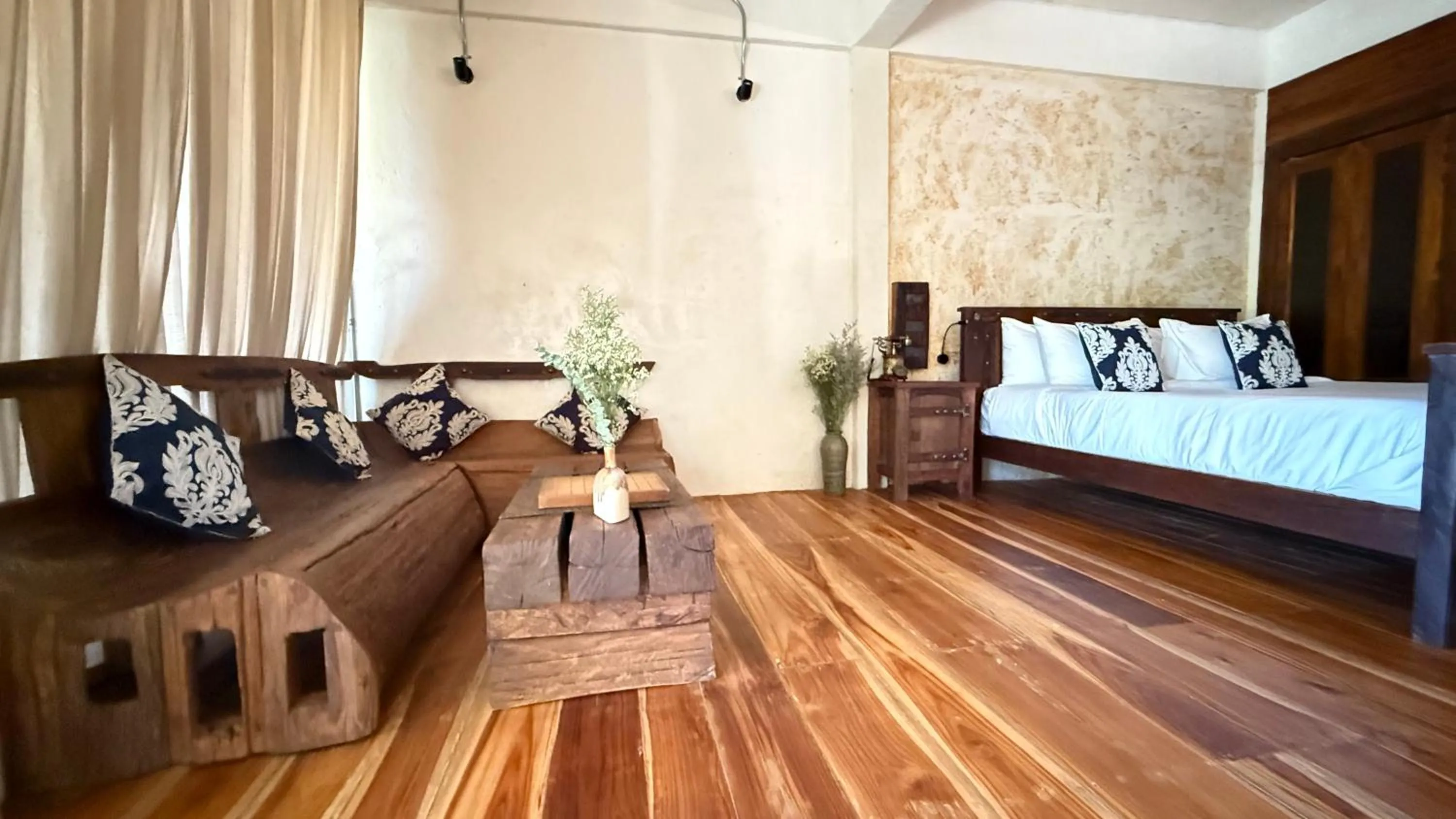 Bed in Kawarin River Exclusive Hotel & Resort