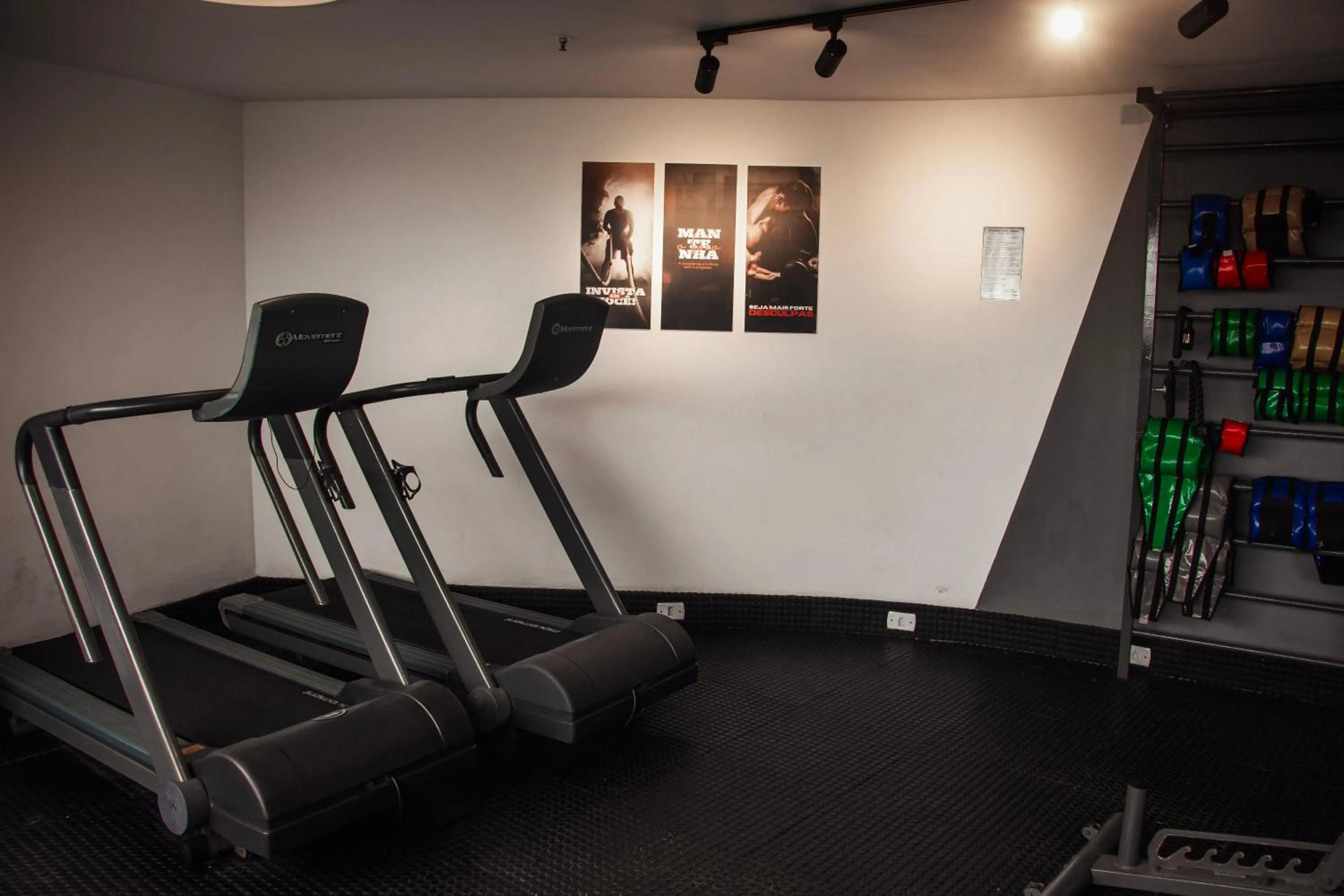 Fitness centre/facilities in Royal Urban Macaé Hotel