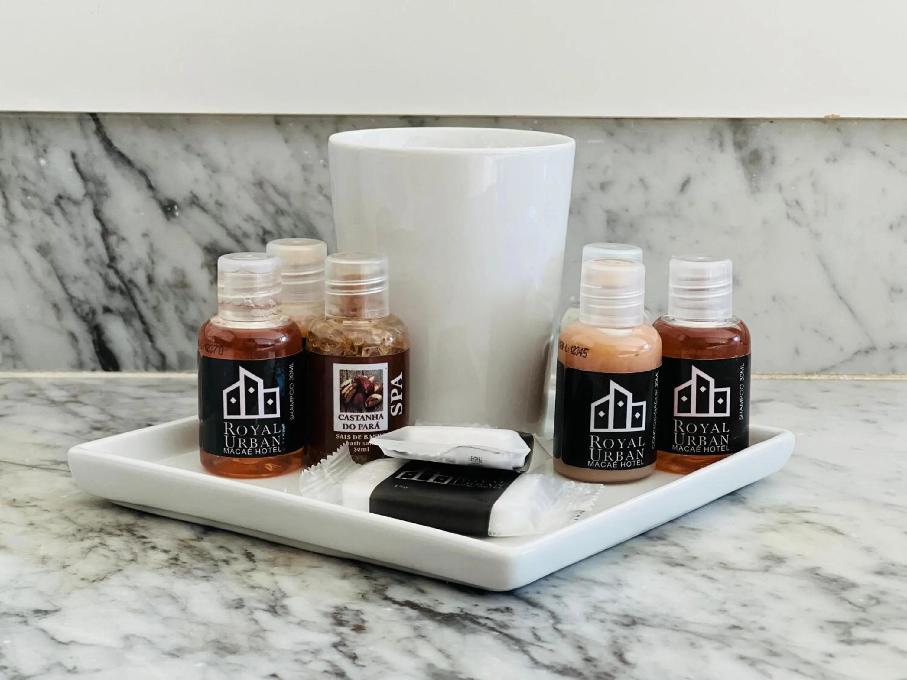 Toilet in Royal Urban Macaé Hotel