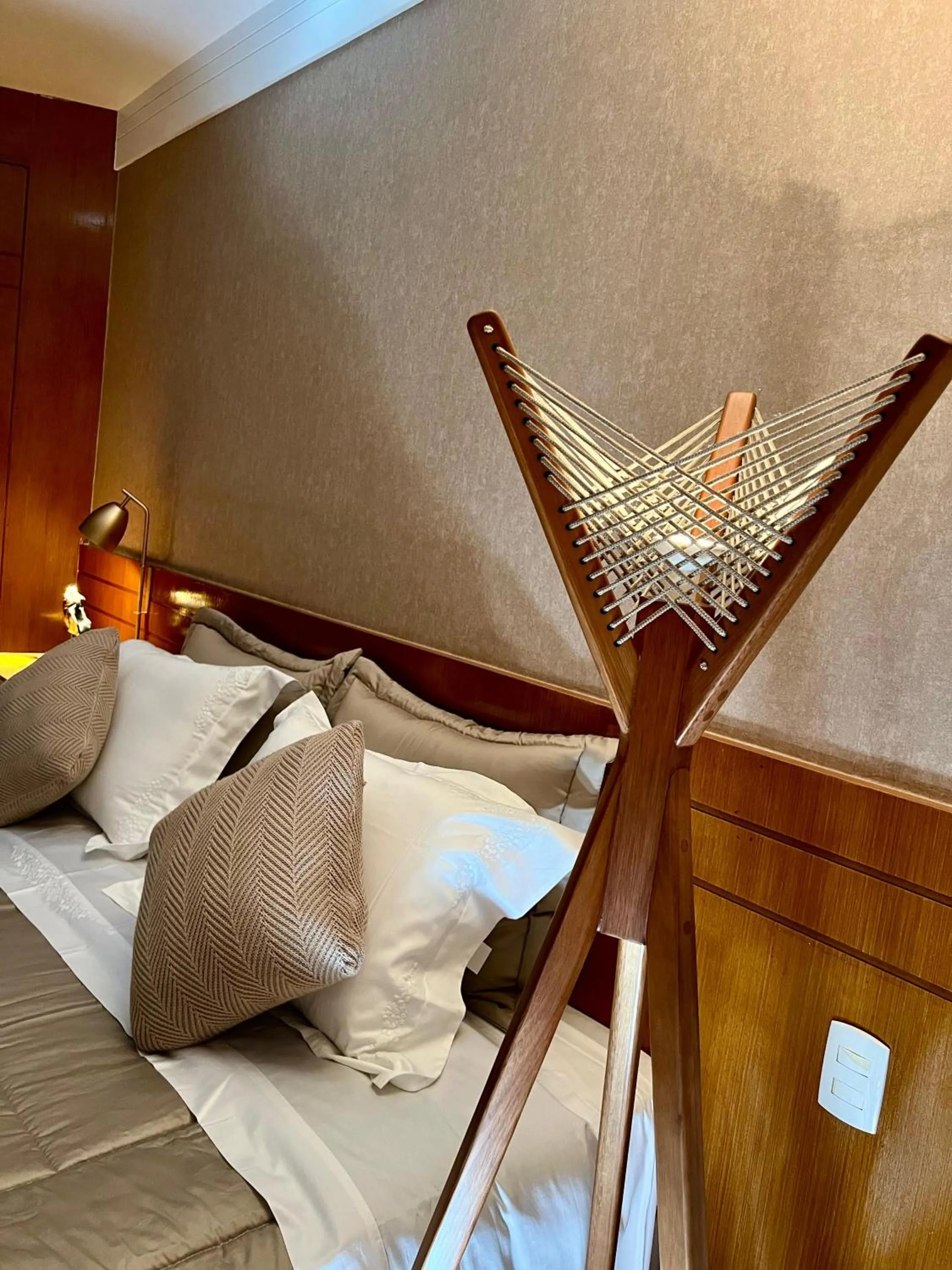 Bedroom, Bed in Royal Urban Macaé Hotel