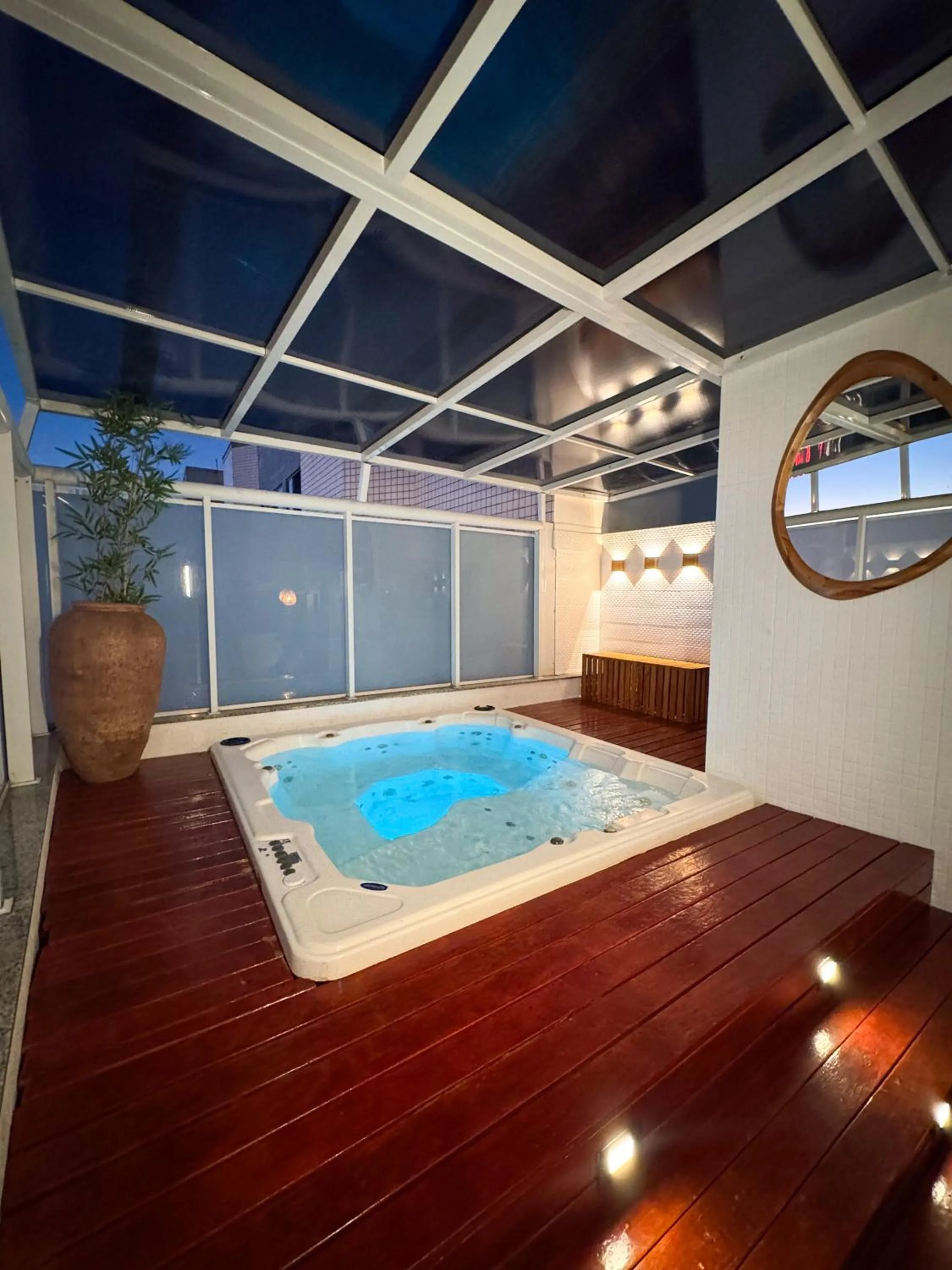 Open Air Bath in Royal Urban Macaé Hotel