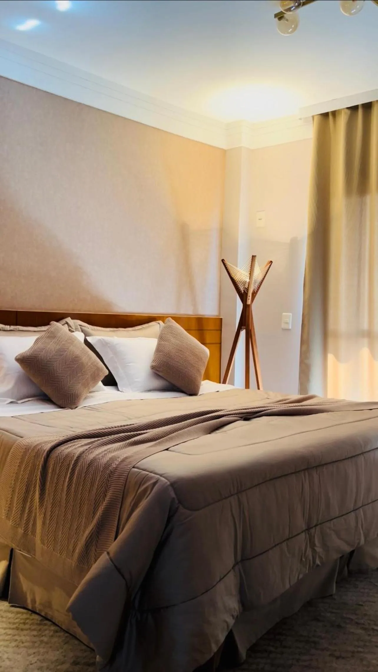 Bedroom, Bed in Royal Urban Macaé Hotel