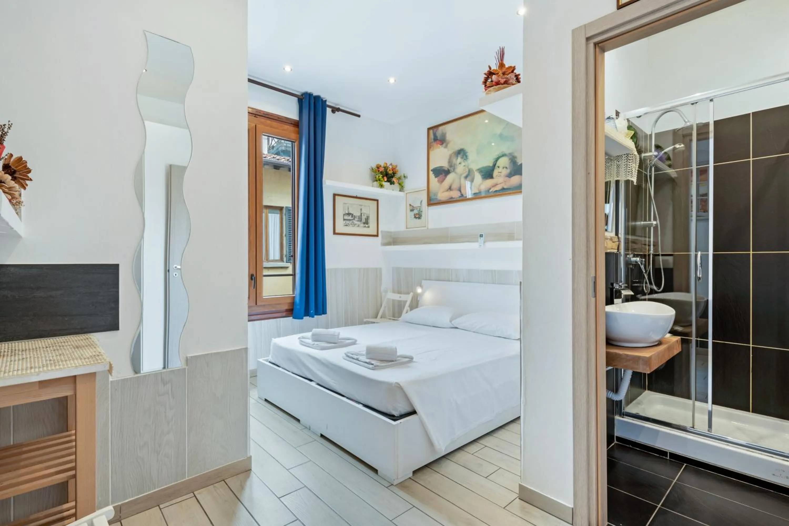 Bedroom, Bed in Guest House Biffi Simone