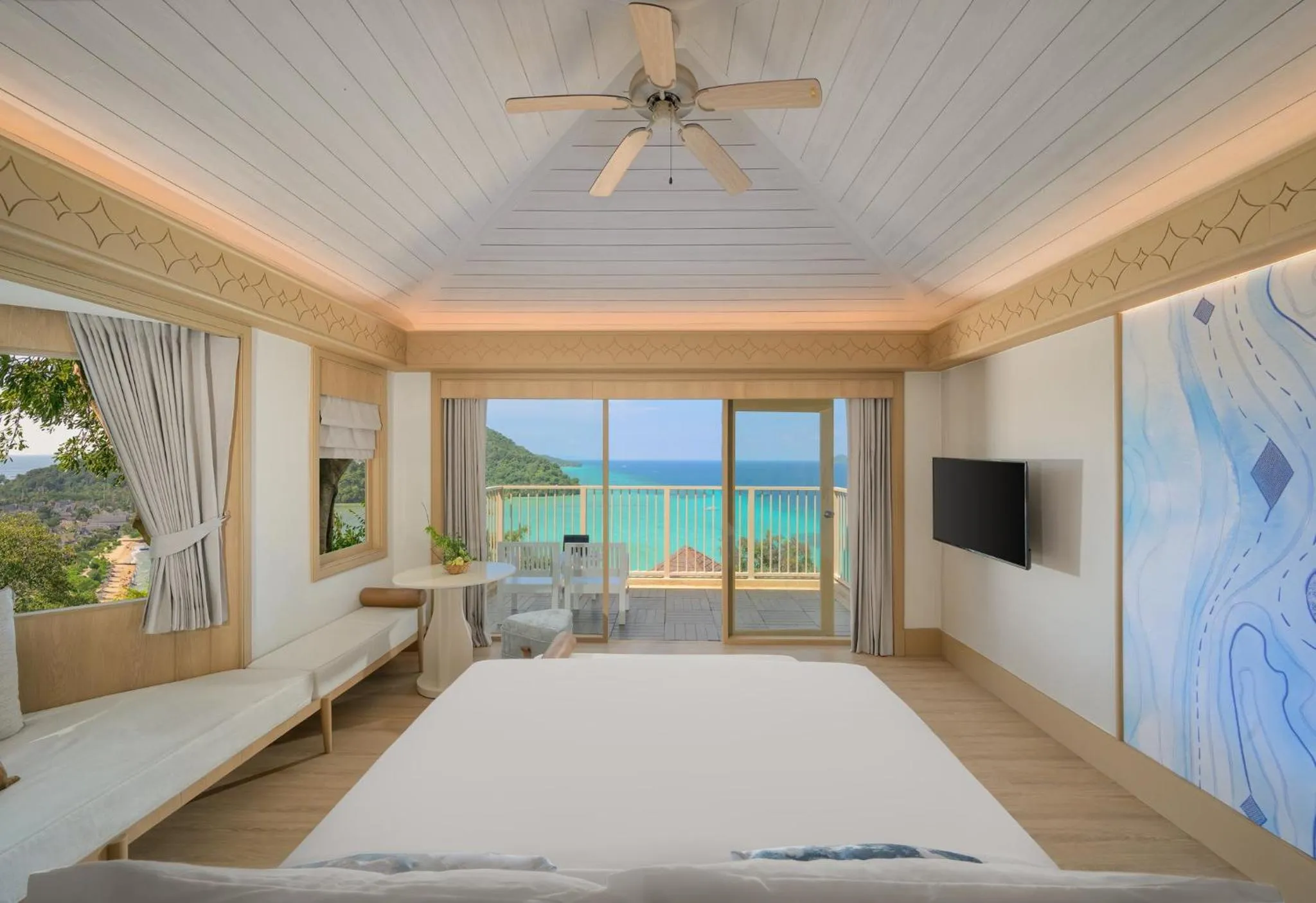 Property building, Bed in Centara Villas Phi Phi Island
