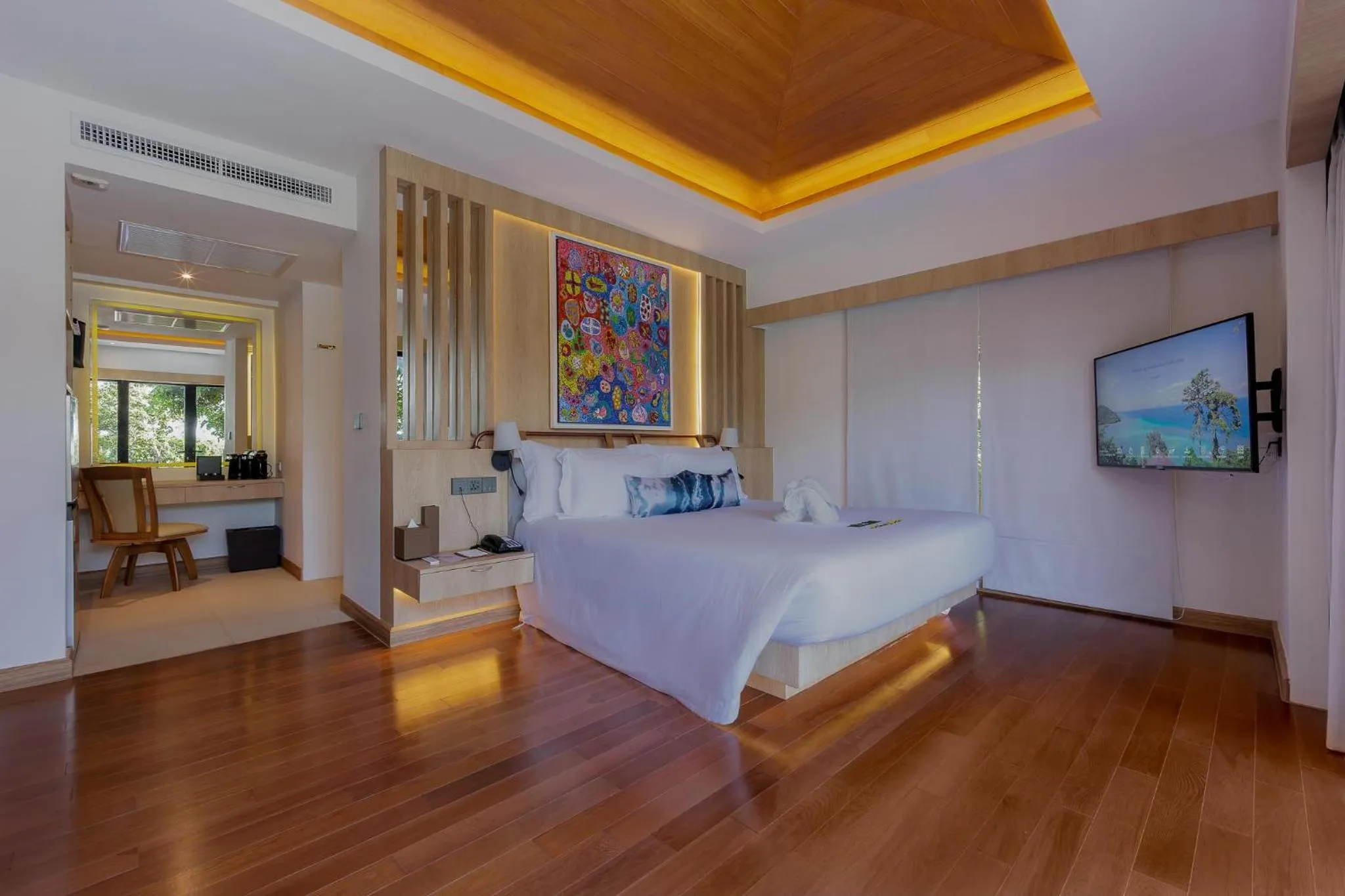 Property building, Bed in Centara Villas Phi Phi Island