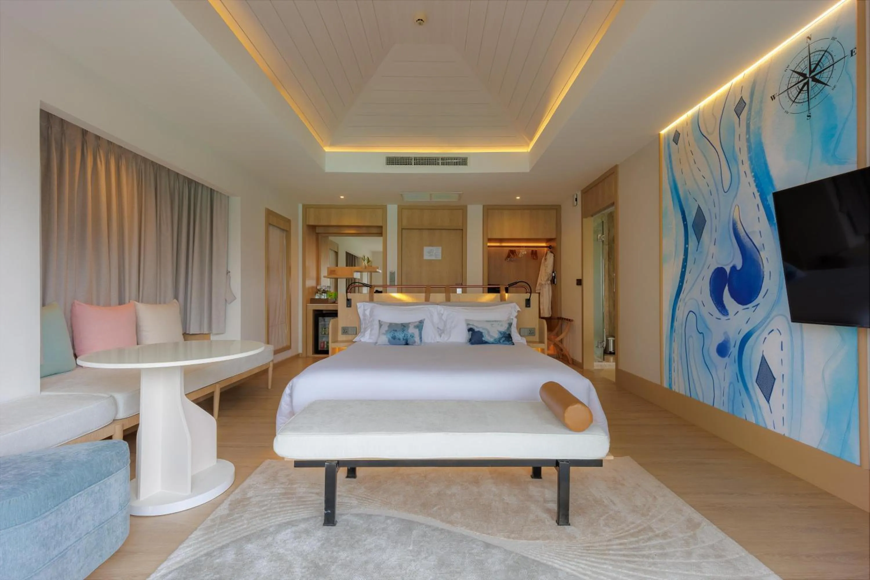 Bedroom, Bed in Centara Villas Phi Phi Island