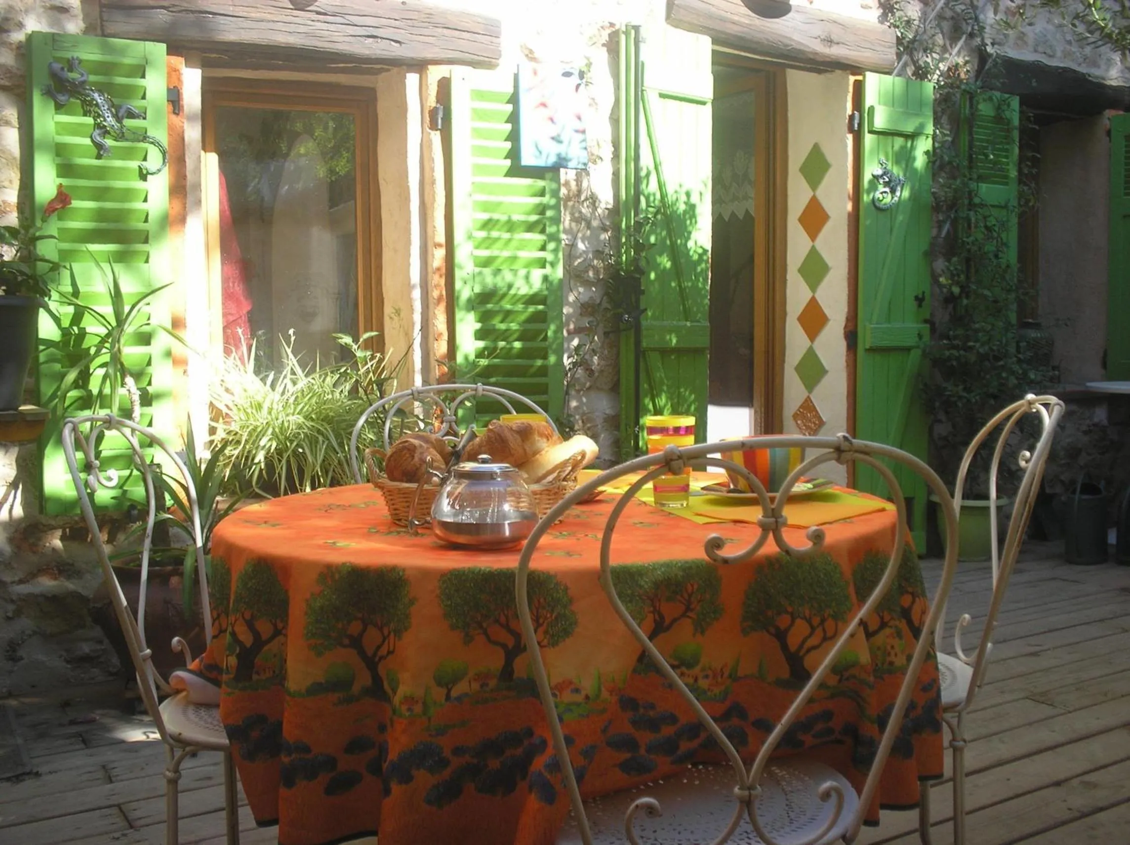 Balcony/Terrace in La Maison Du Bonheur