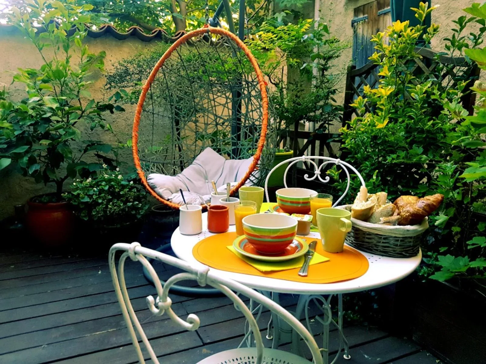 Patio in La Maison Du Bonheur