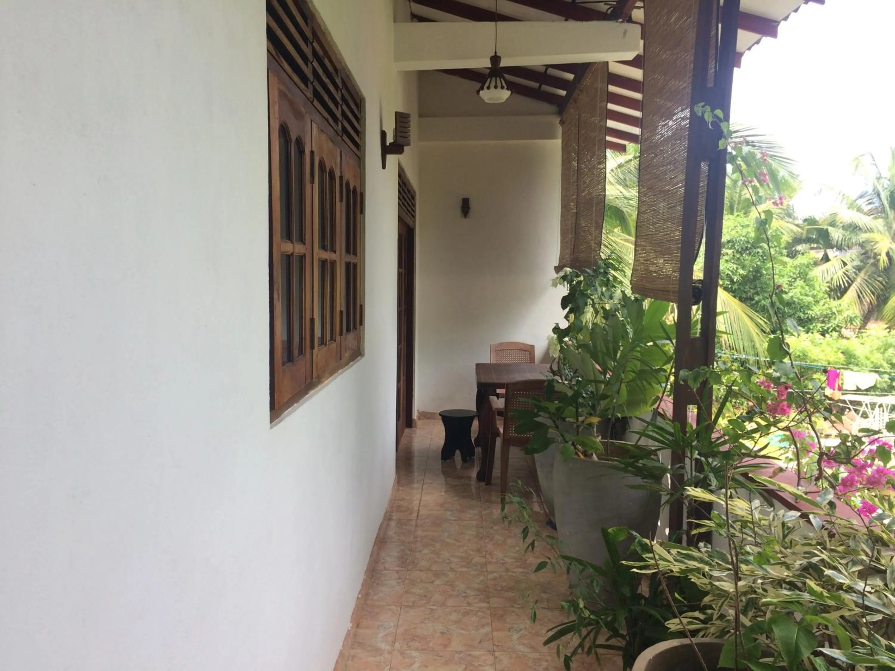 Balcony/Terrace in Hansa Villa