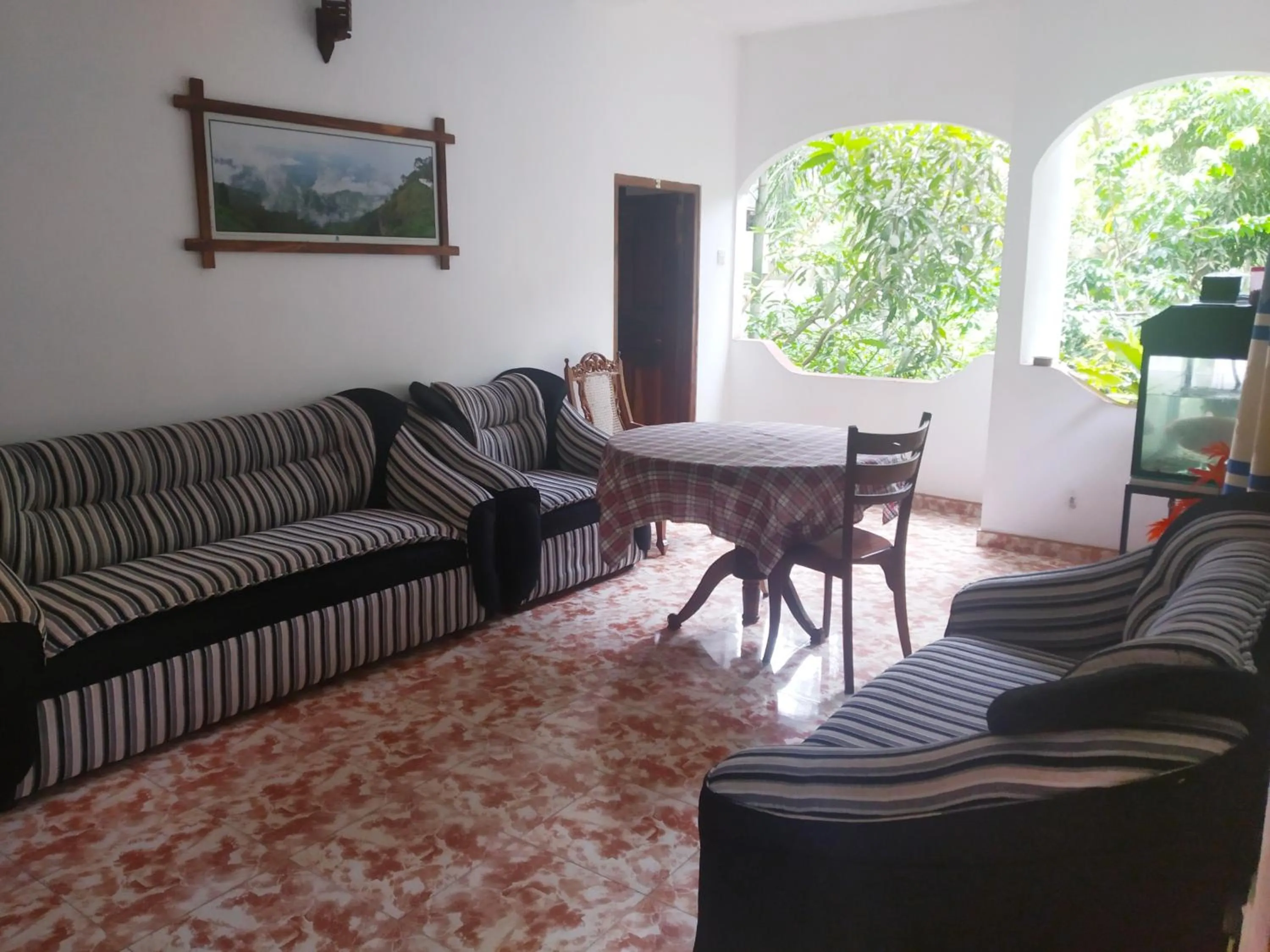 Seating area in Hansa Villa