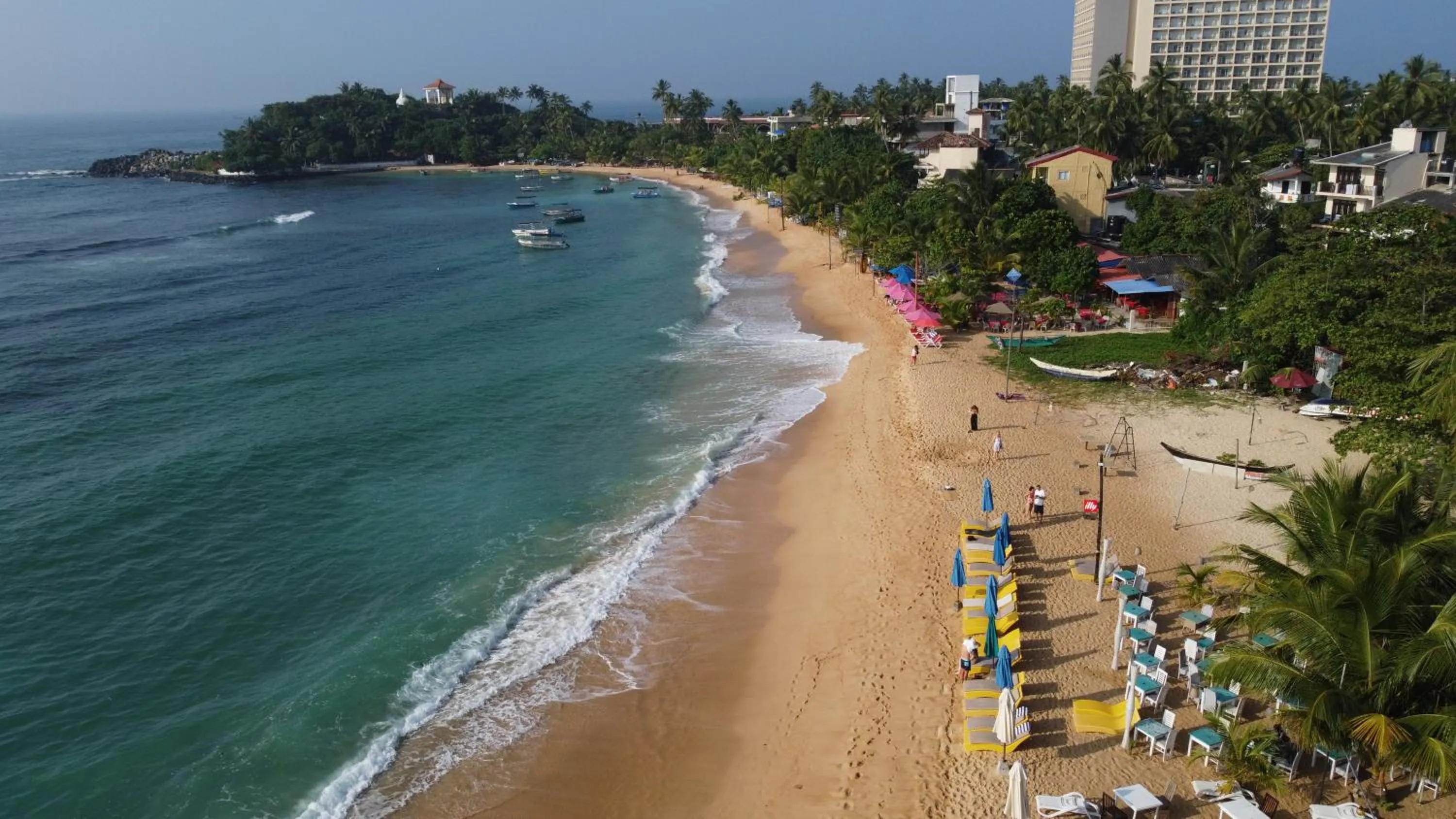 Beach in Hansa Villa