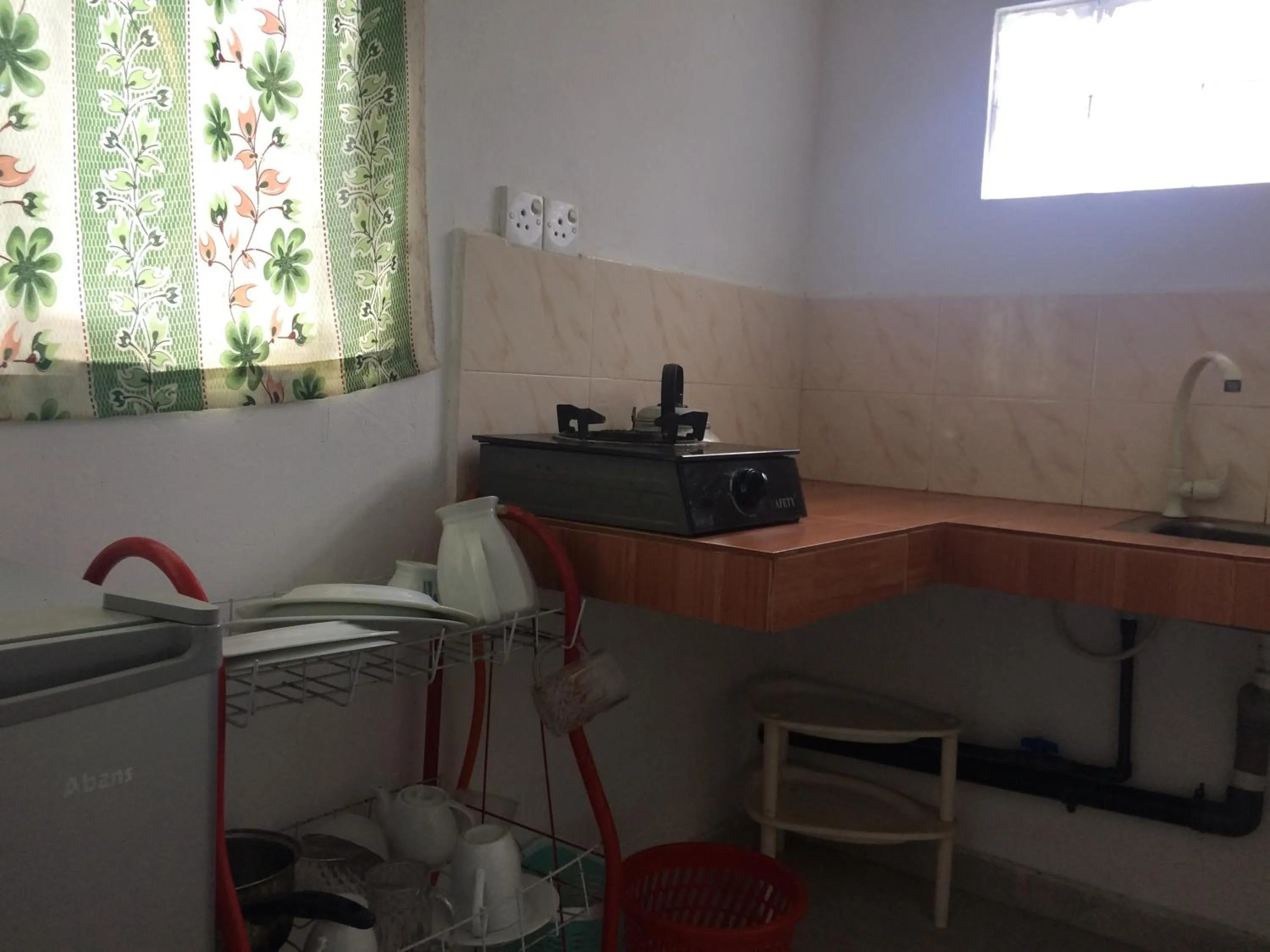 Communal kitchen in Hansa Villa