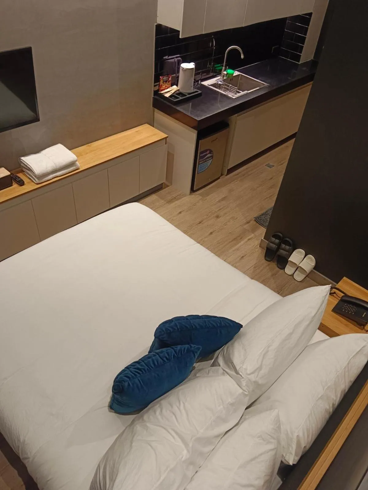 Bed in Caldwell Boutique Hotel