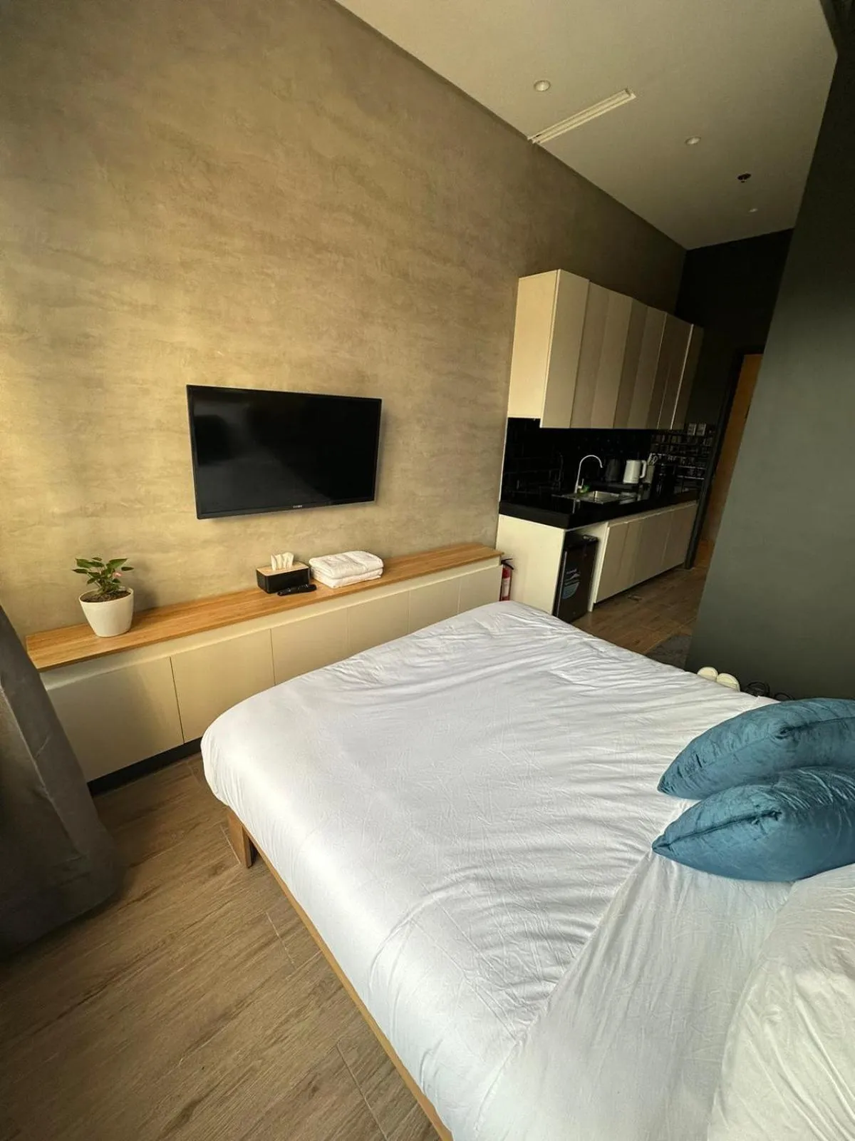 Bed in Caldwell Boutique Hotel