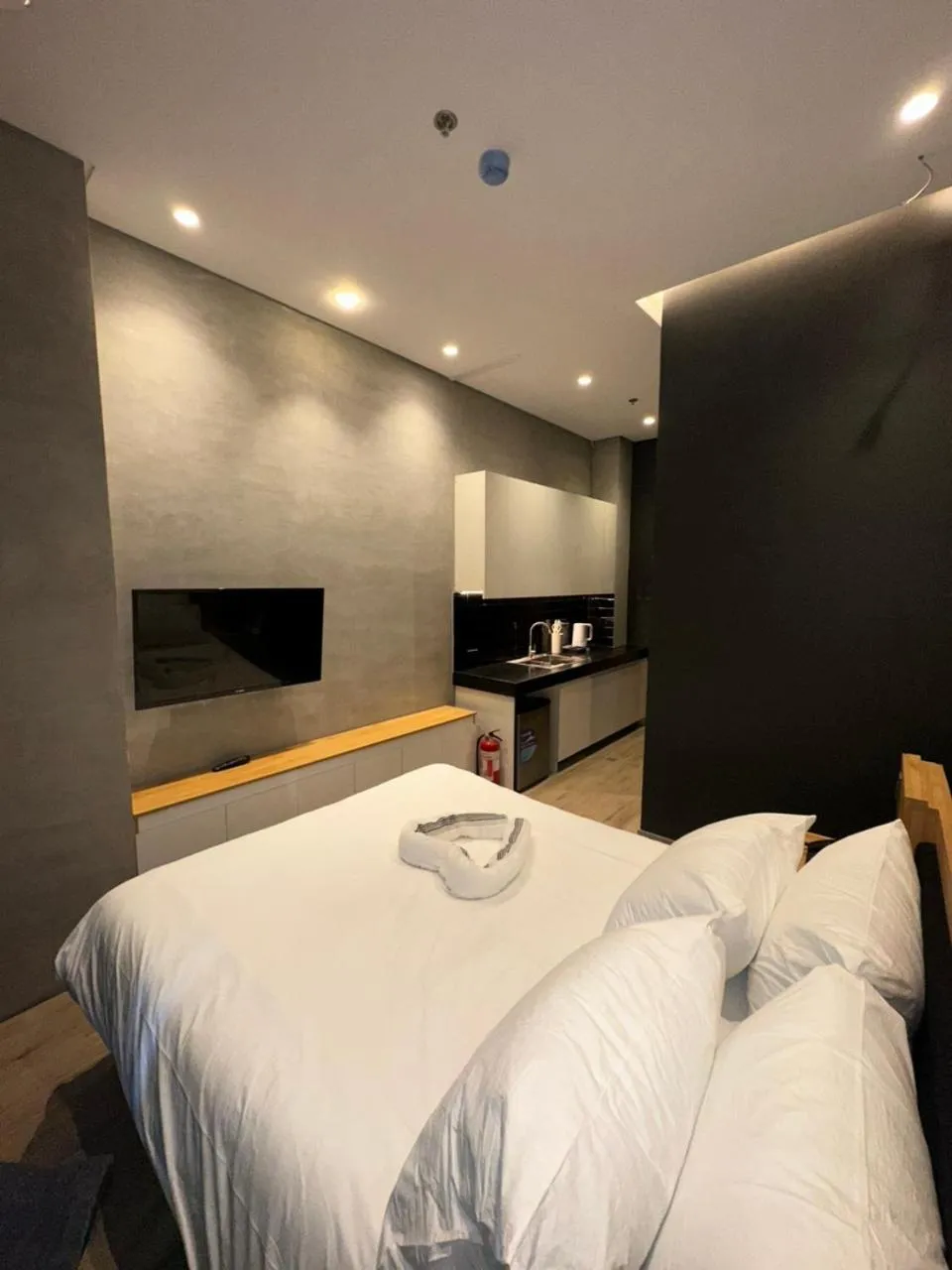 Bed in Caldwell Boutique Hotel