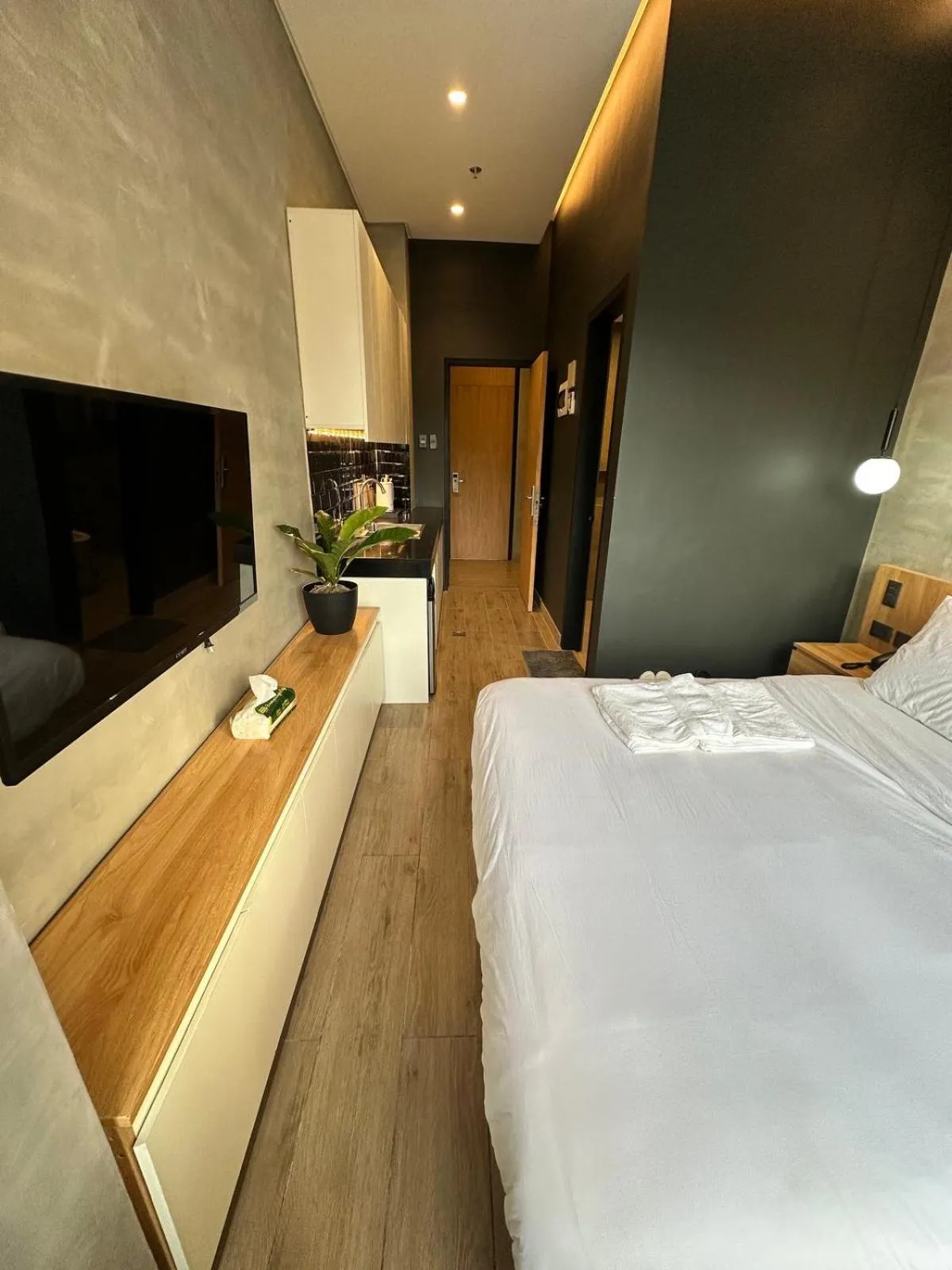 Bed in Caldwell Boutique Hotel