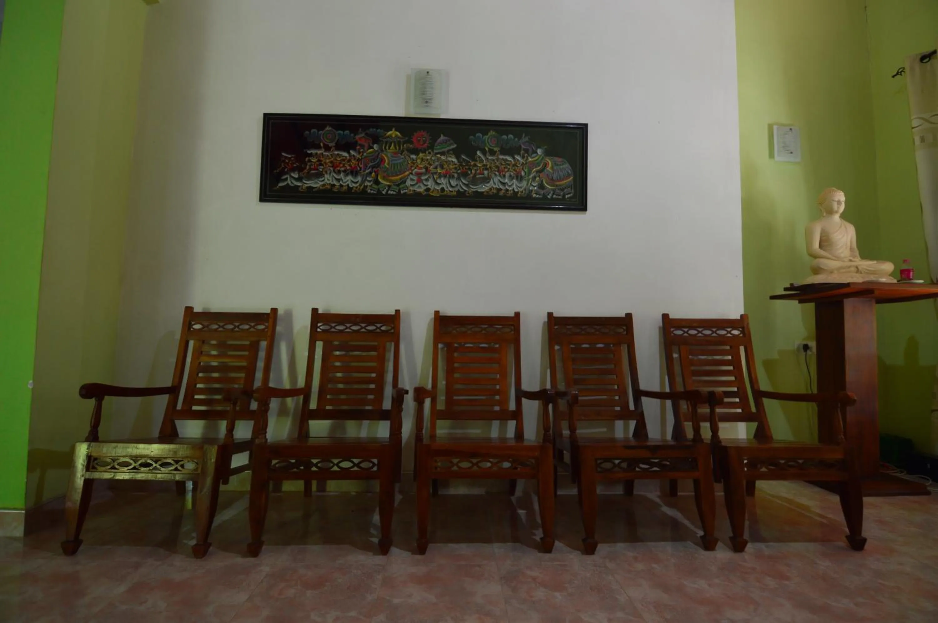 Decorative detail in Binara Home Stay