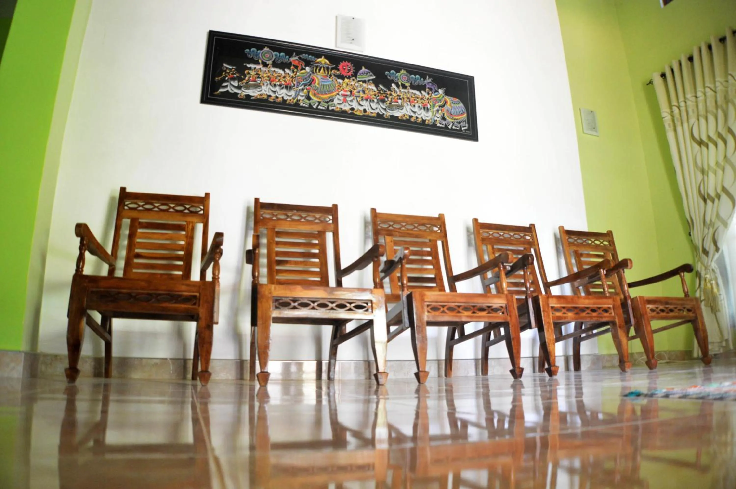 Seating area in Binara Home Stay