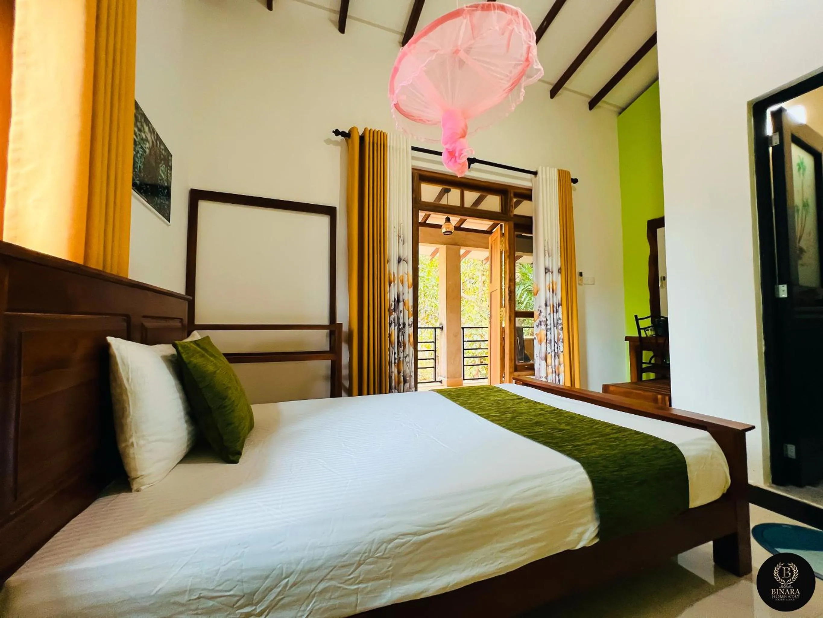 Bed in Binara Home Stay