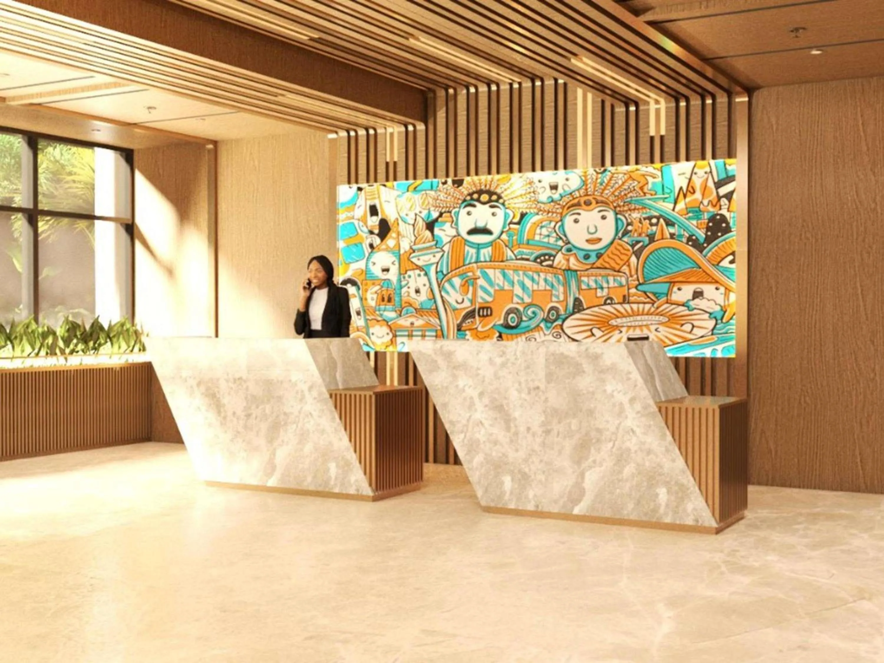 Property building in Ibis Budget Jakarta Daan Mogot