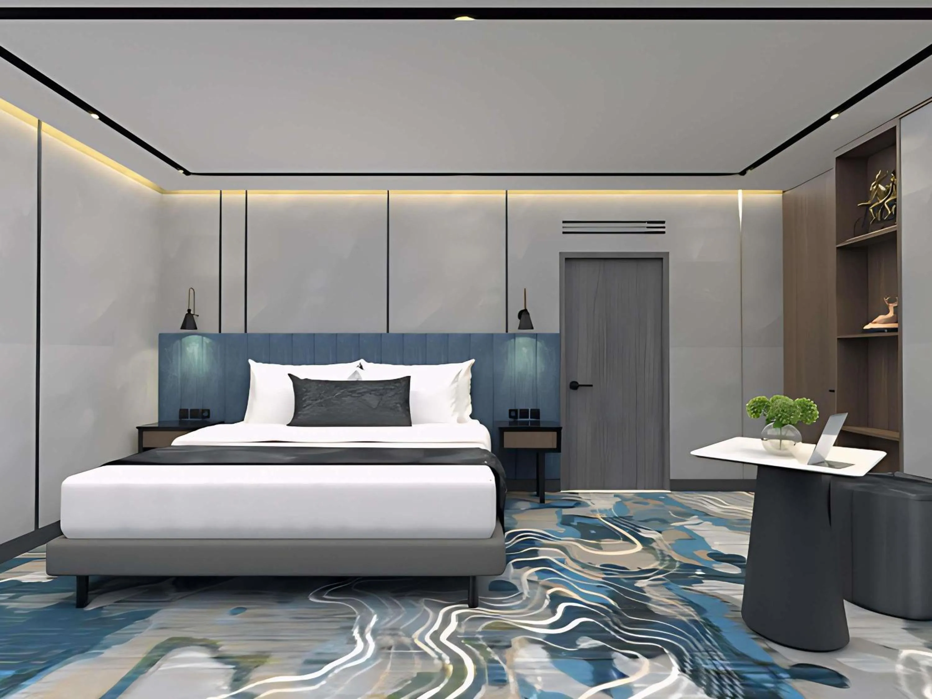 Bedroom in Ibis Budget Jakarta Daan Mogot