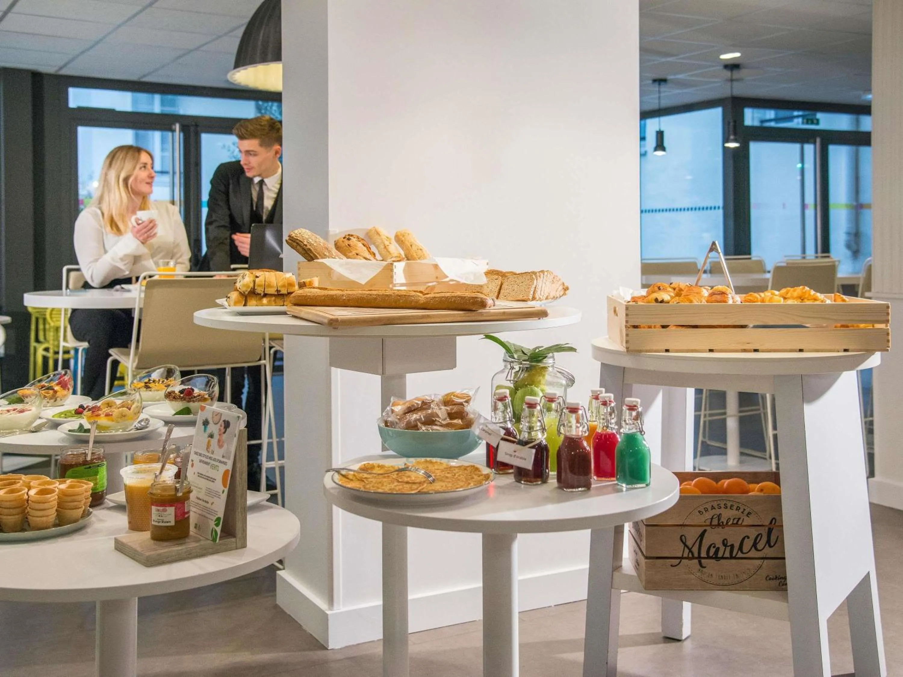 Breakfast in Ibis Styles Nice Centre Gare