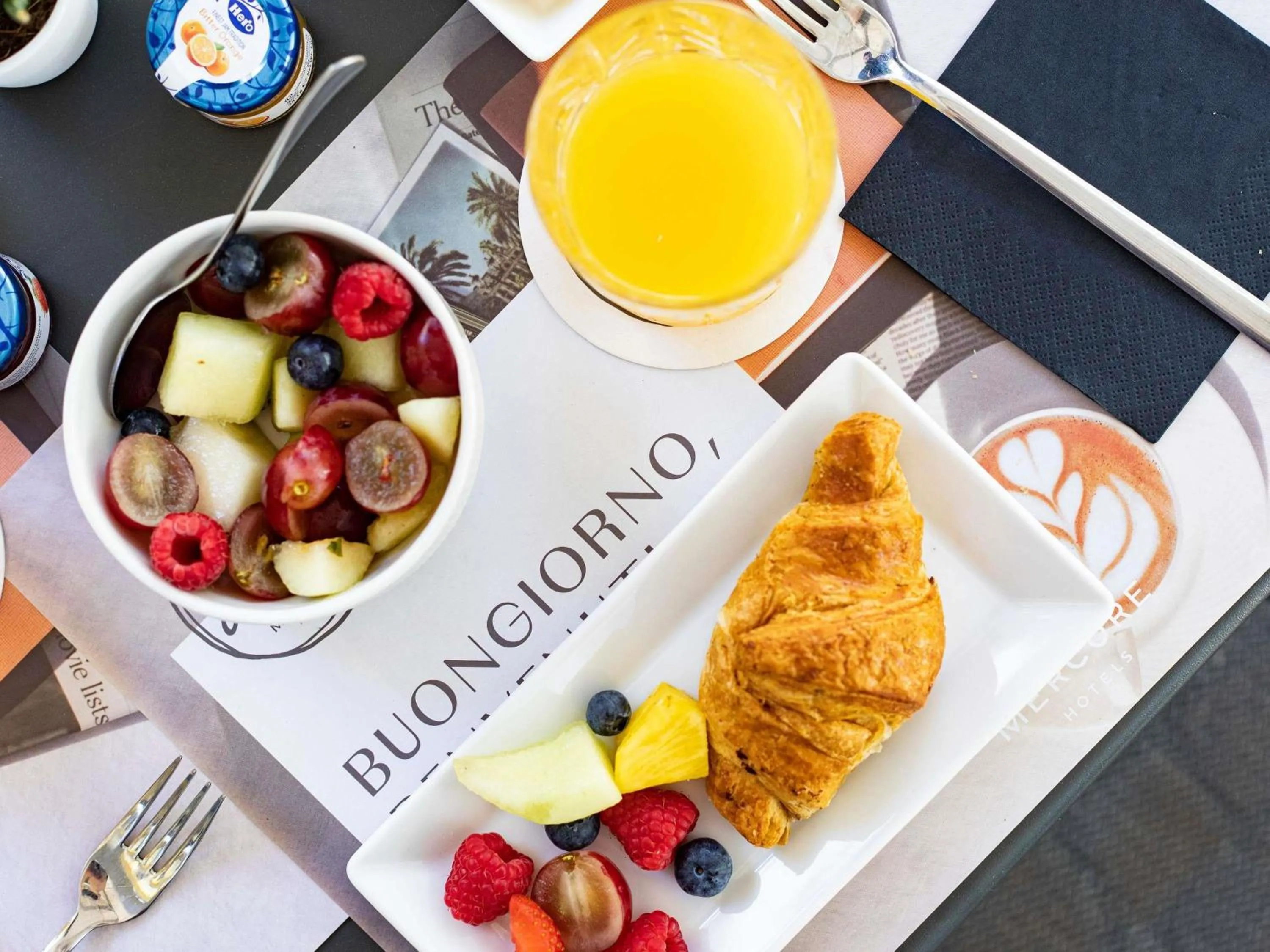 Breakfast in Mercure Firenze Centro