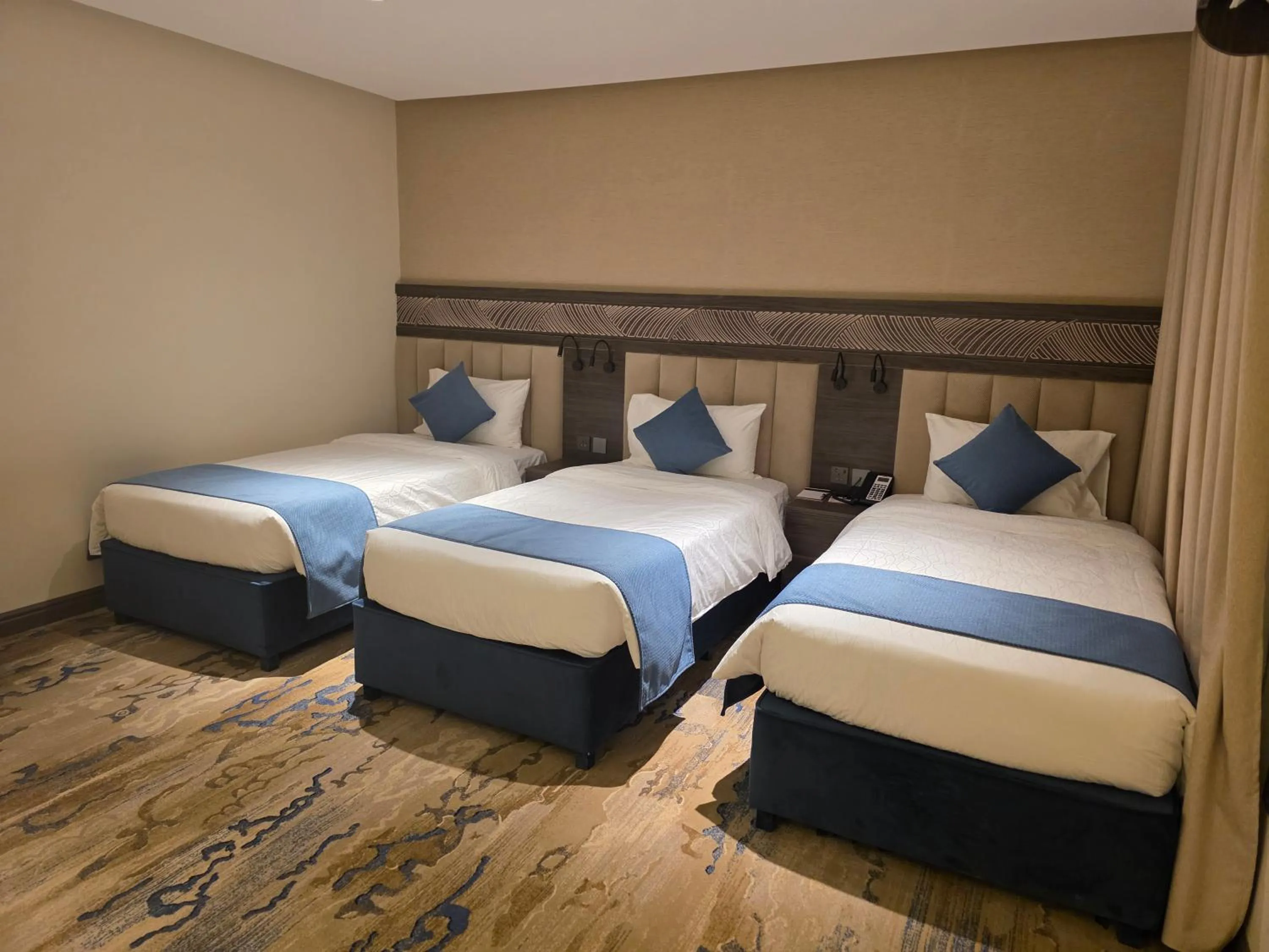 Bedroom, Bed in Sedra Global Hotel, Madinah