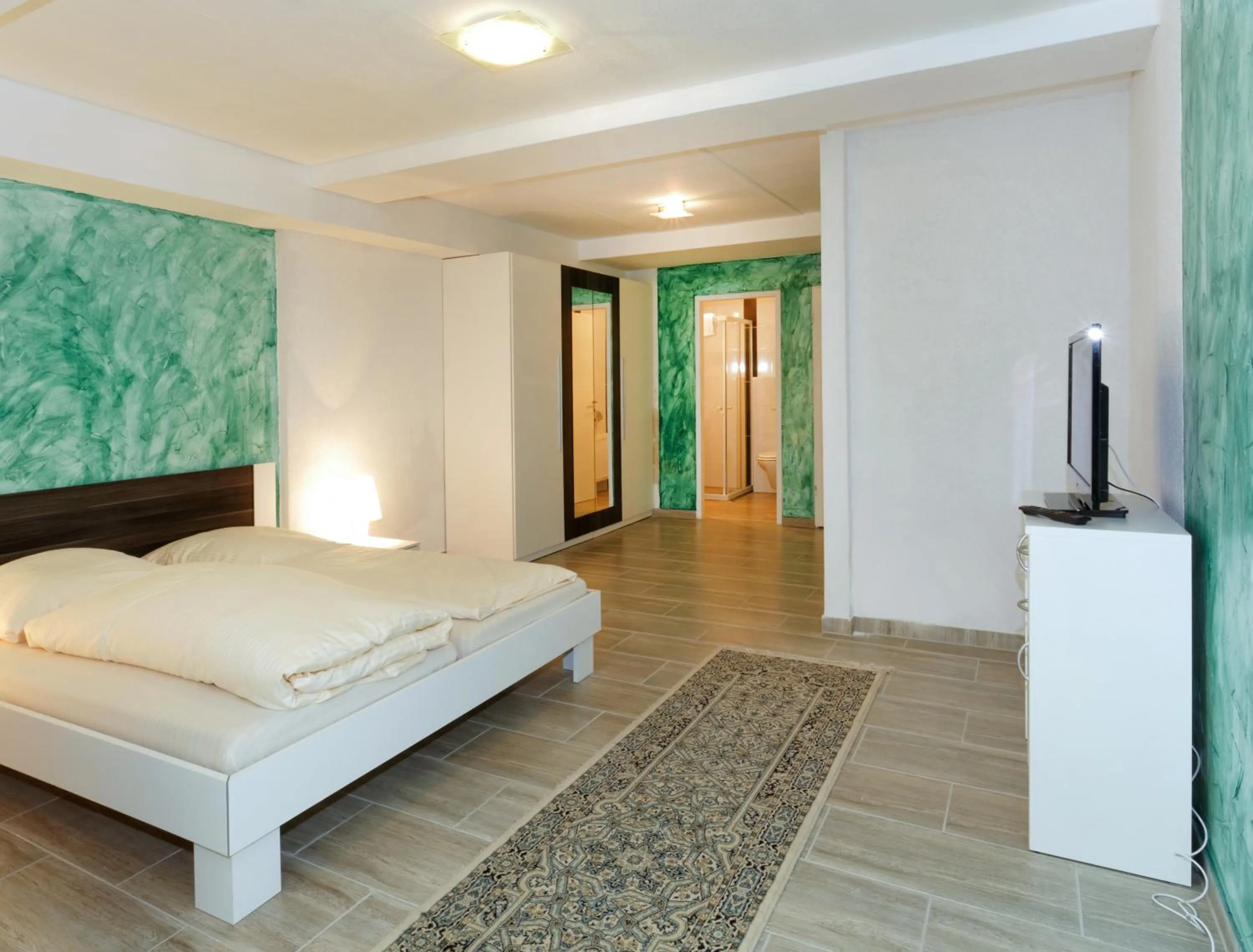 Bedroom, Bed in Hotel Alte Fabrik