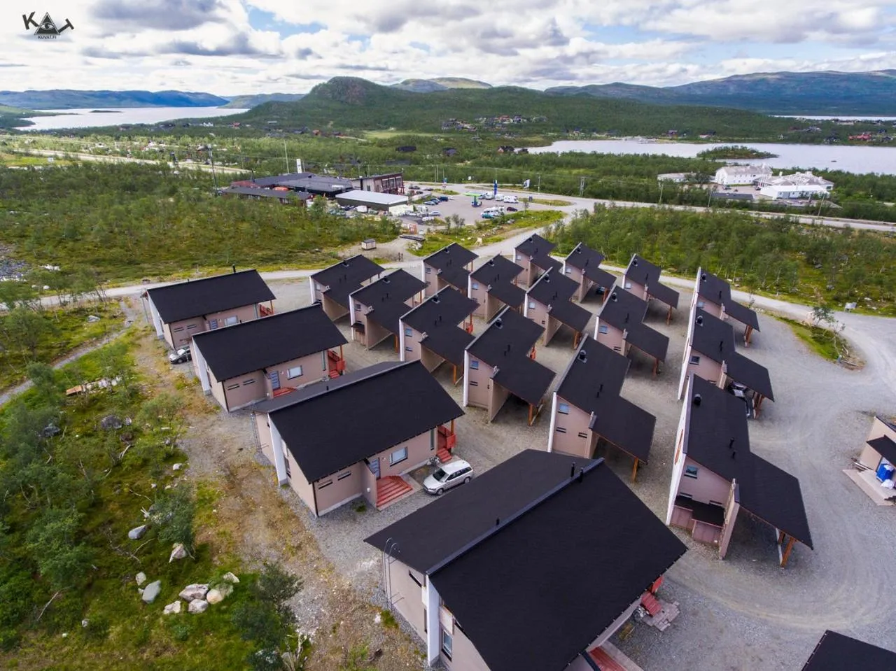 Bird's eye view in Santa's Hotel Rakka