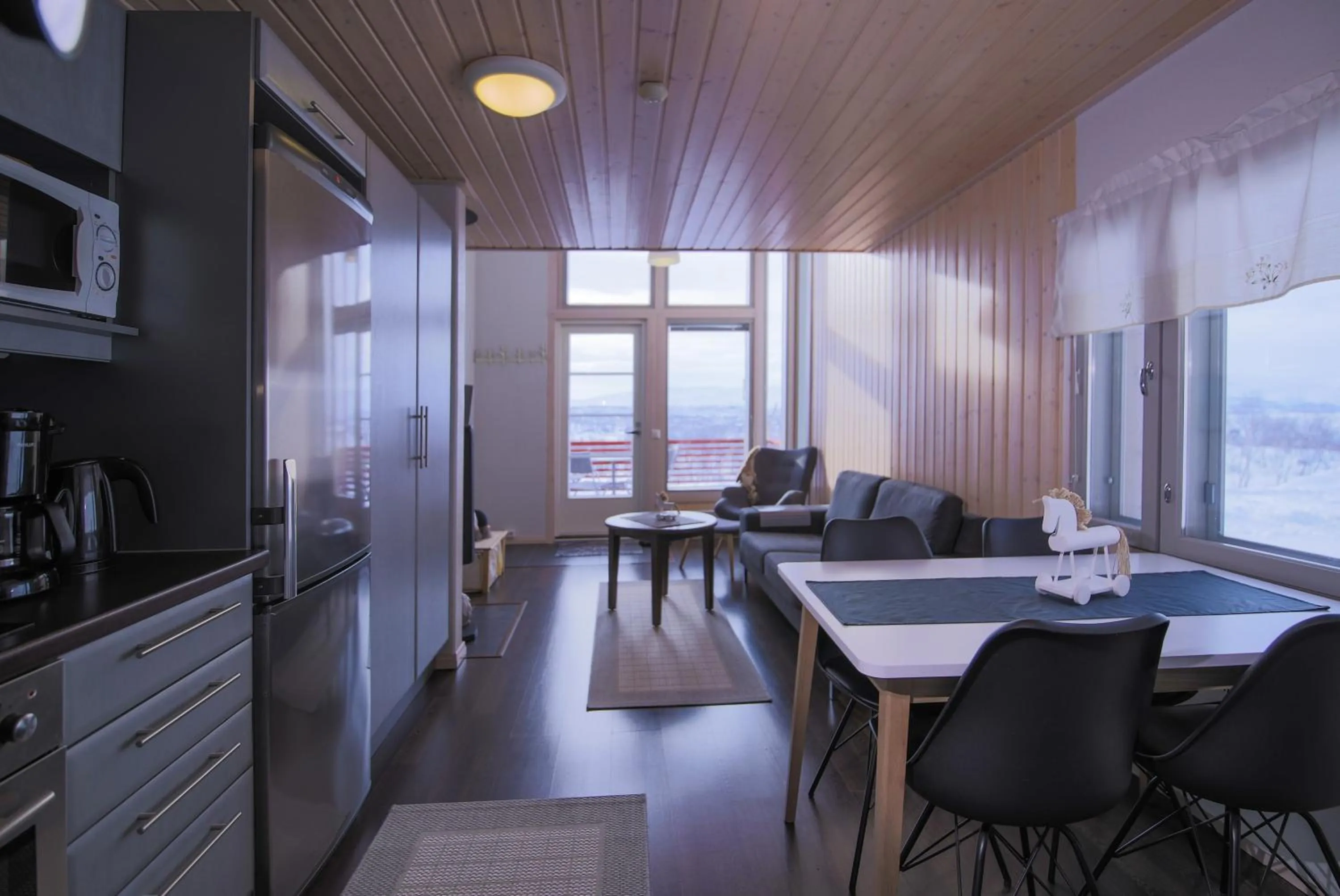 Seating area in Santa's Hotel Rakka