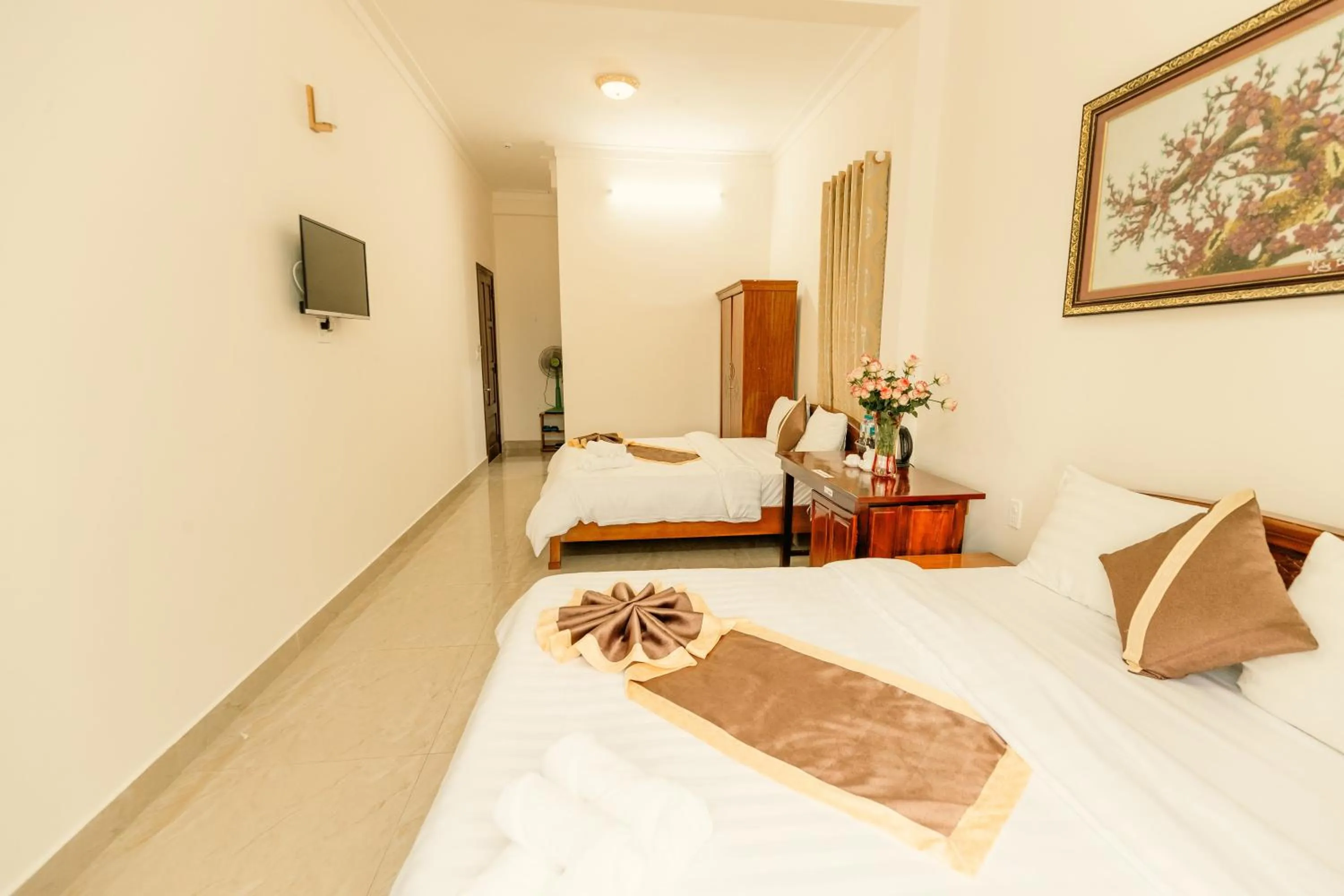 Bed in Lê Mùi Hotel - Apartment