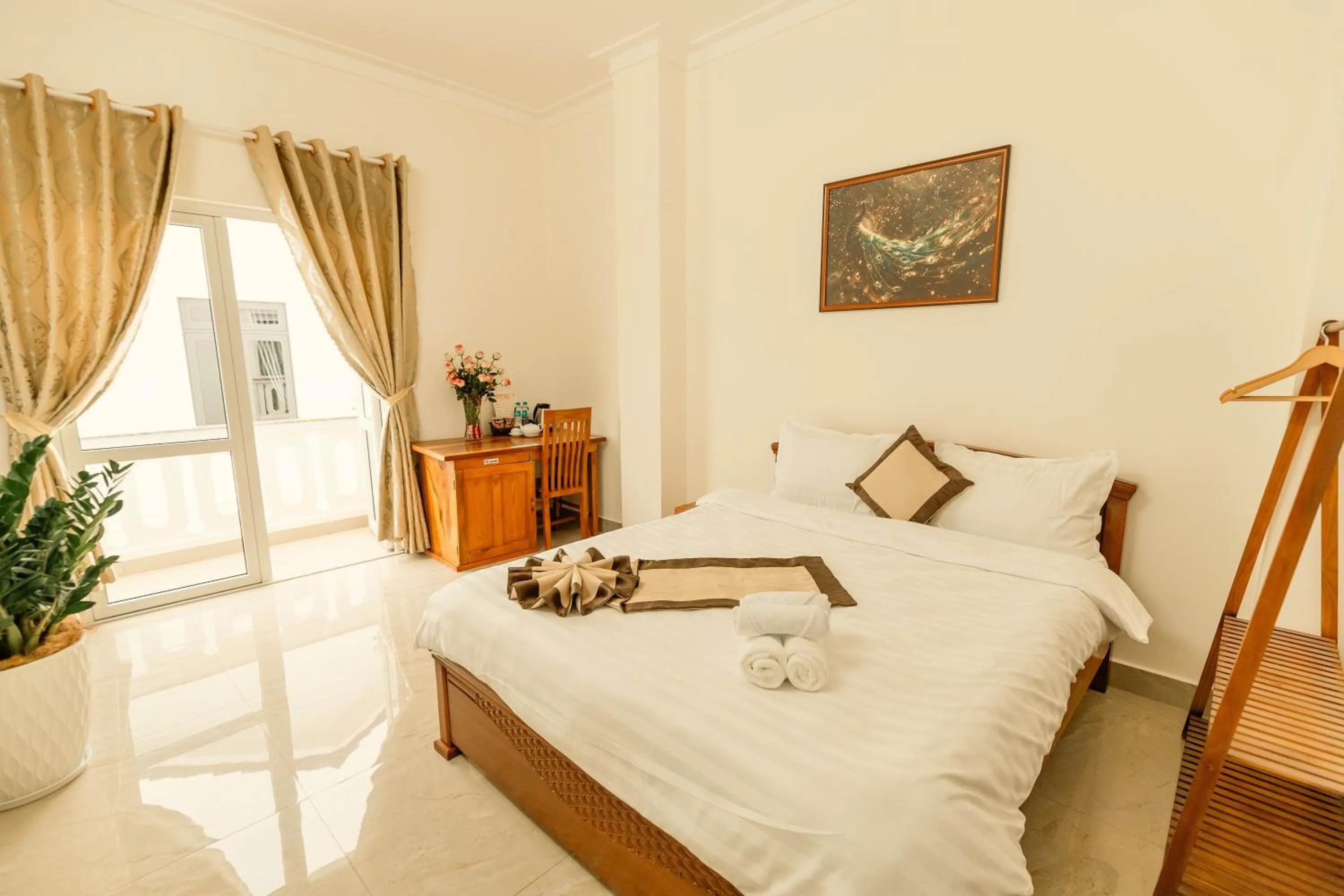 Bed in Lê Mùi Hotel - Apartment