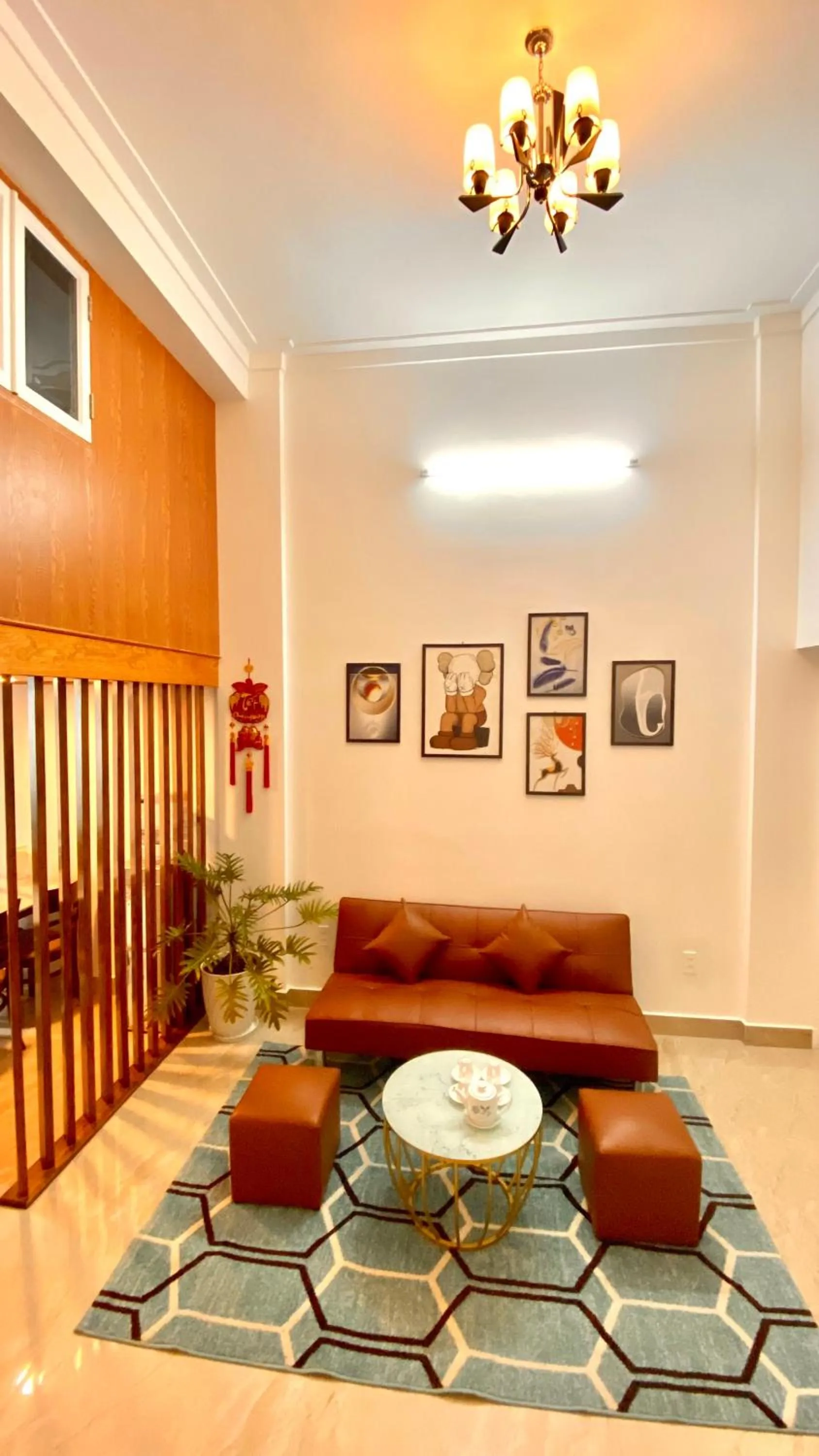 Living room in Lê Mùi Hotel - Apartment