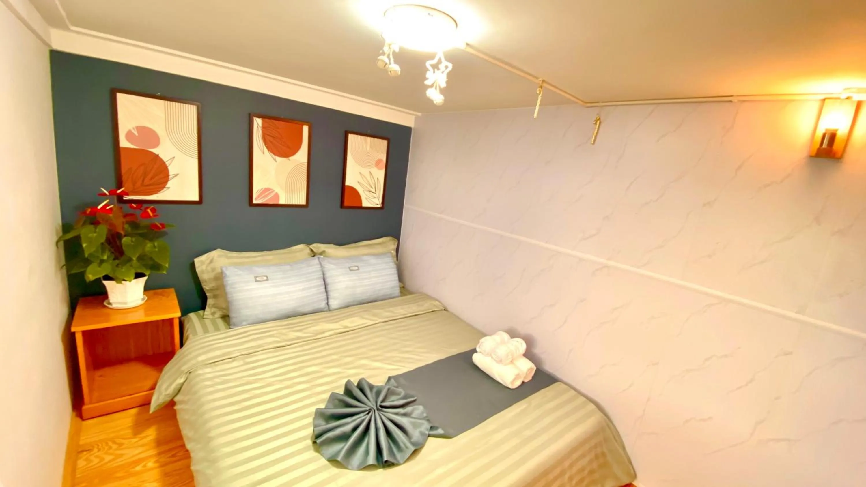 Bed in Lê Mùi Hotel - Apartment