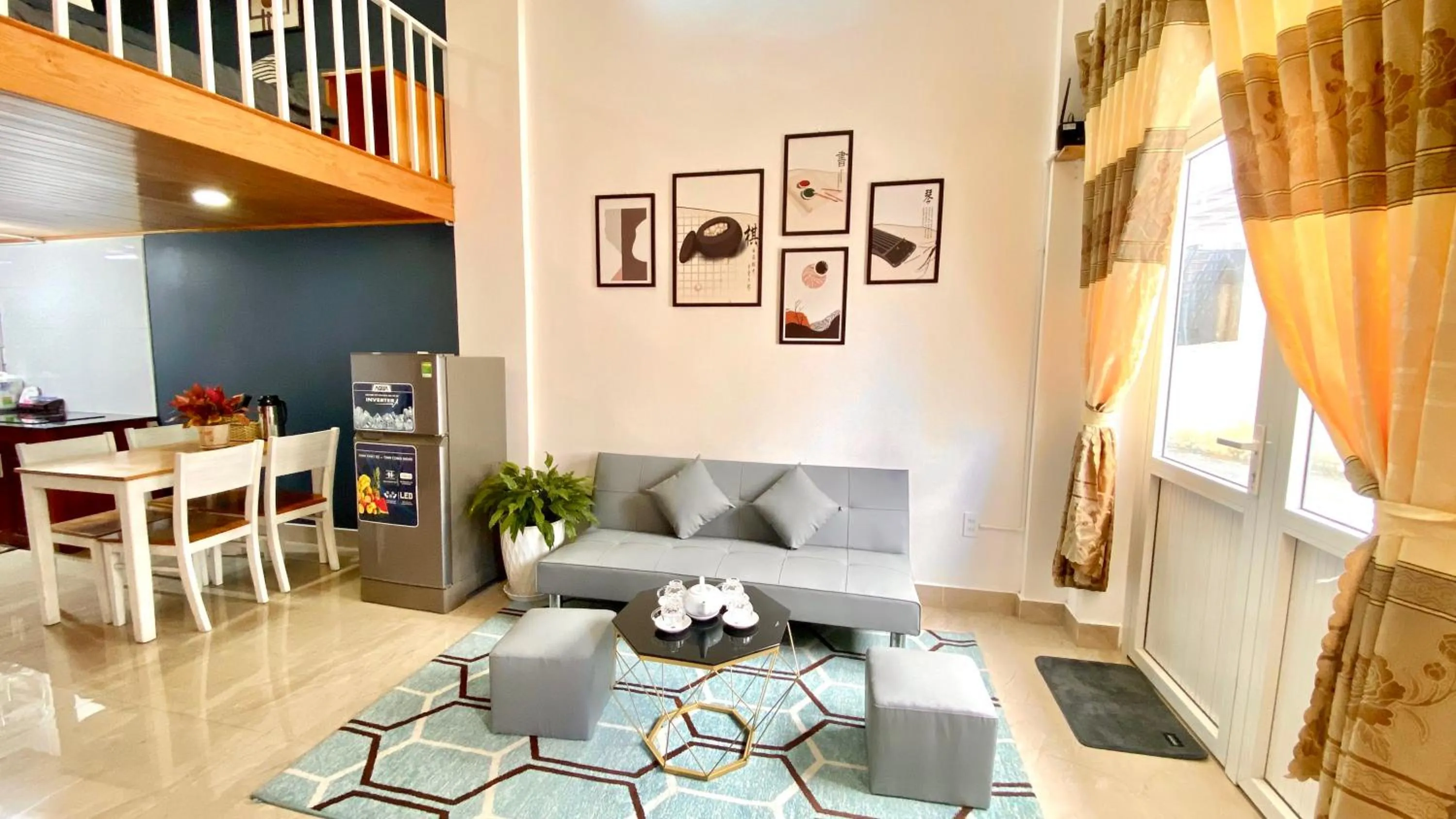 Living room in Lê Mùi Hotel - Apartment