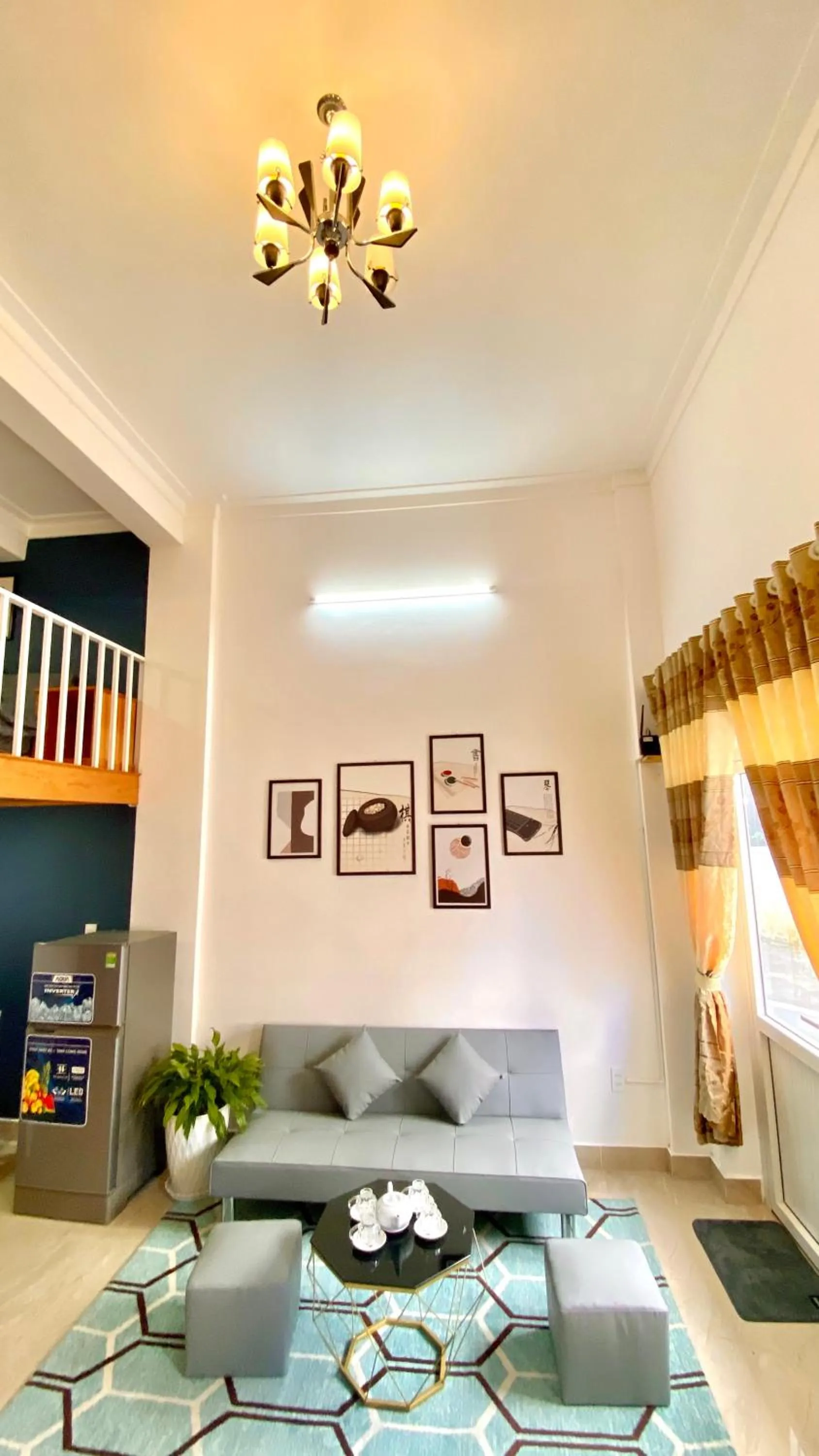 Living room in Lê Mùi Hotel - Apartment